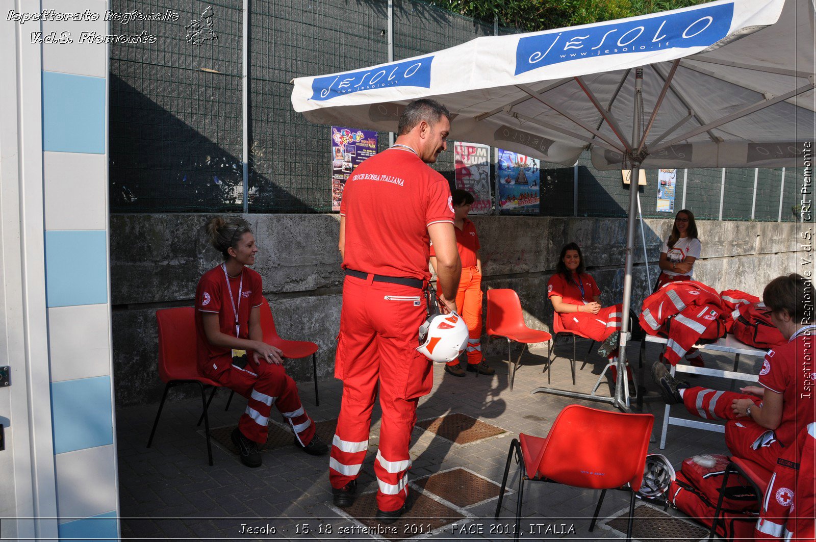 Jesolo - 15-18 settembre 2011 - FACE 2011, ITALIA -  Croce Rossa Italiana - Ispettorato Regionale Volontari del Soccorso Piemonte