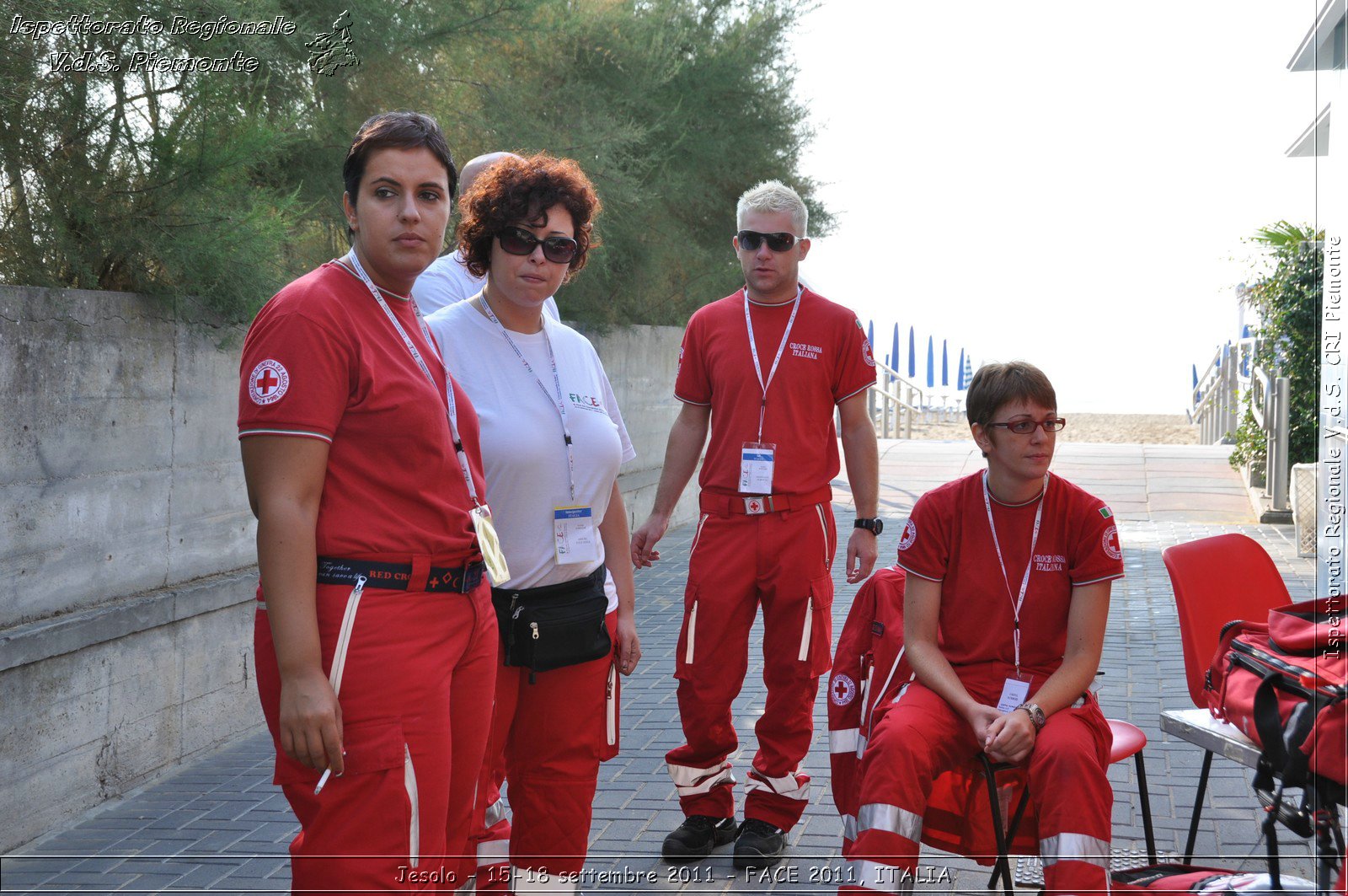 Jesolo - 15-18 settembre 2011 - FACE 2011, ITALIA -  Croce Rossa Italiana - Ispettorato Regionale Volontari del Soccorso Piemonte