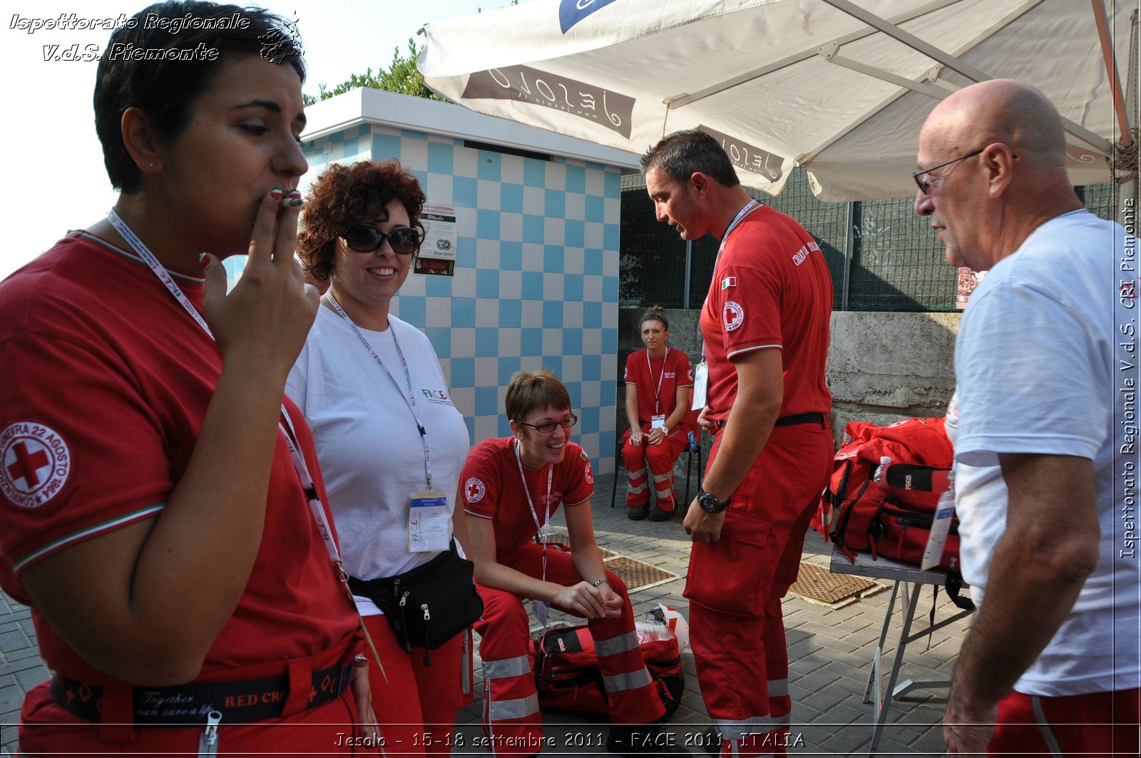 Jesolo - 15-18 settembre 2011 - FACE 2011, ITALIA -  Croce Rossa Italiana - Ispettorato Regionale Volontari del Soccorso Piemonte