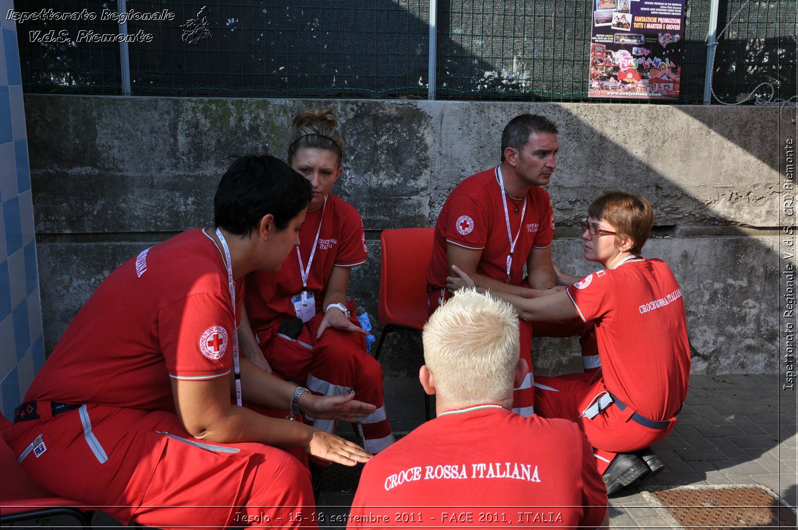 Jesolo - 15-18 settembre 2011 - FACE 2011, ITALIA -  Croce Rossa Italiana - Ispettorato Regionale Volontari del Soccorso Piemonte