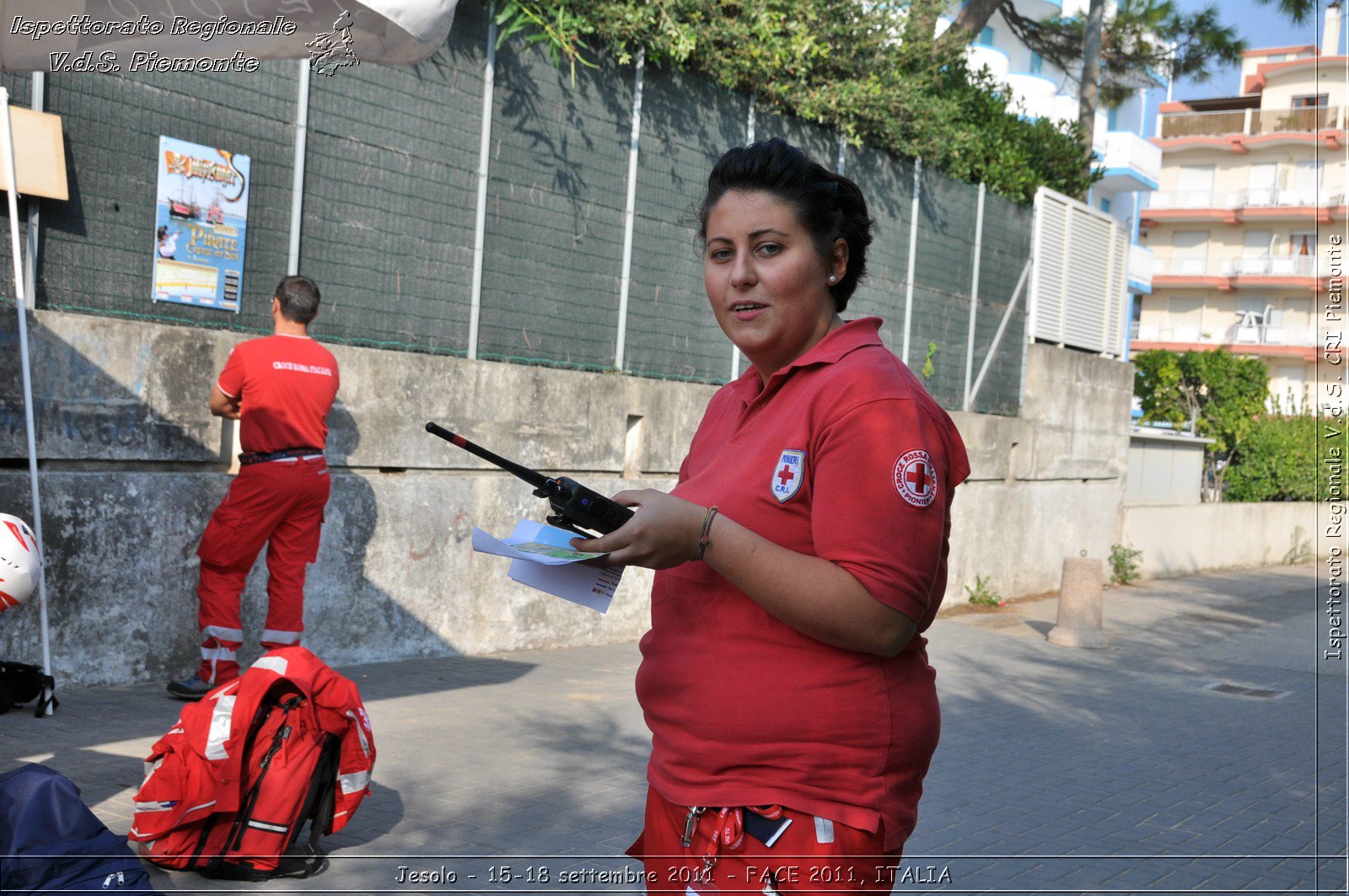 Jesolo - 15-18 settembre 2011 - FACE 2011, ITALIA -  Croce Rossa Italiana - Ispettorato Regionale Volontari del Soccorso Piemonte