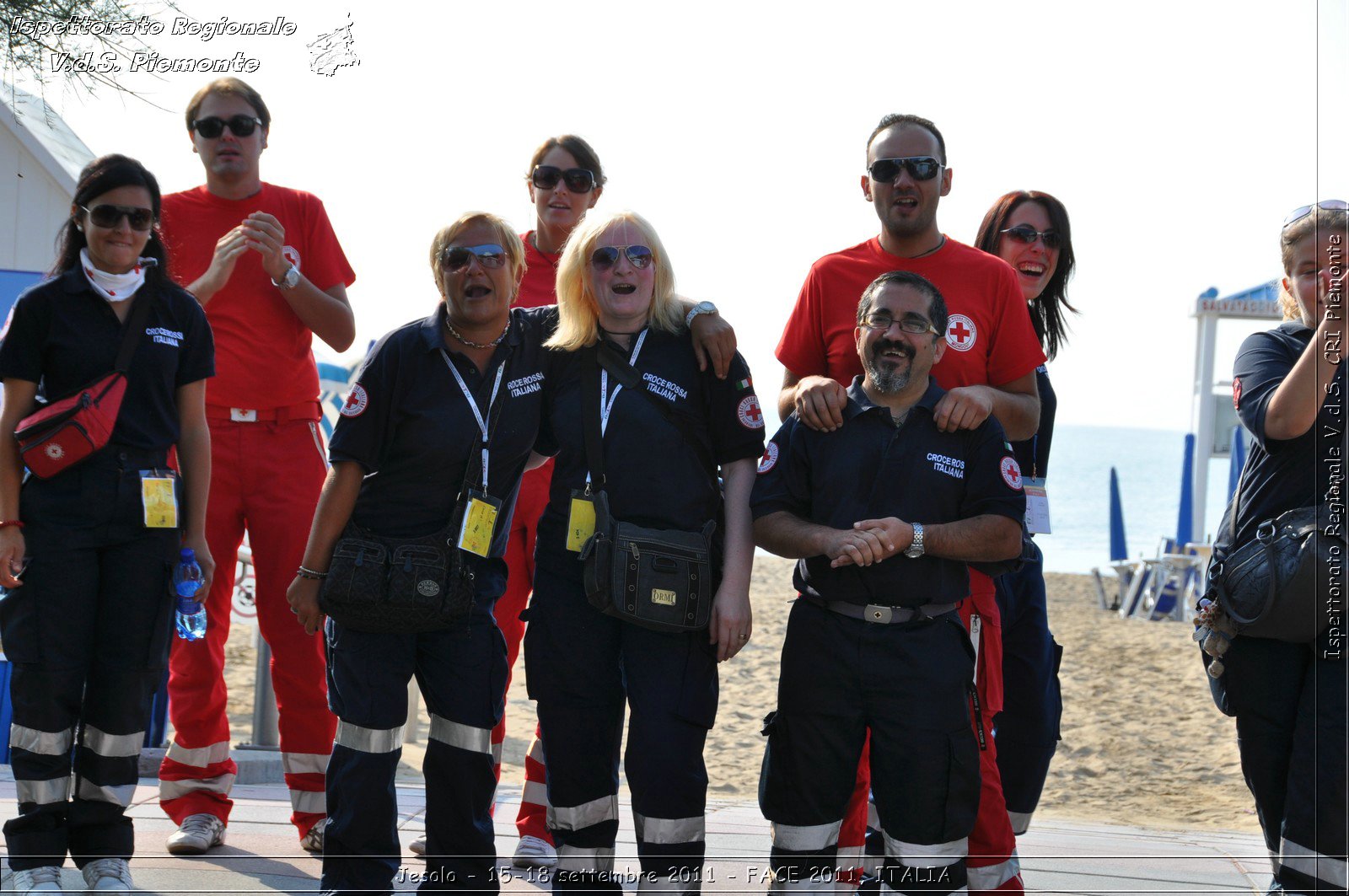 Jesolo - 15-18 settembre 2011 - FACE 2011, ITALIA -  Croce Rossa Italiana - Ispettorato Regionale Volontari del Soccorso Piemonte