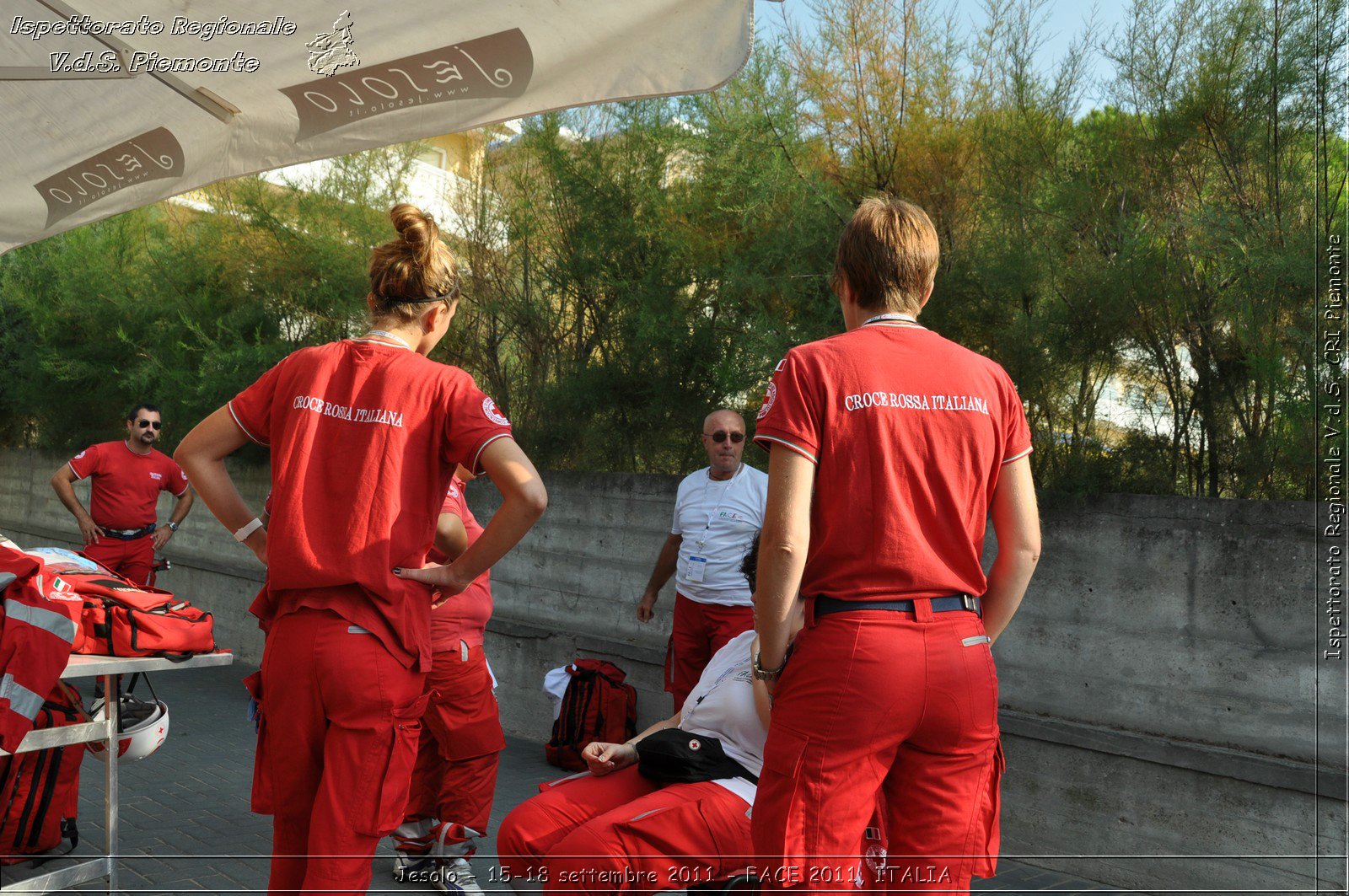 Jesolo - 15-18 settembre 2011 - FACE 2011, ITALIA -  Croce Rossa Italiana - Ispettorato Regionale Volontari del Soccorso Piemonte