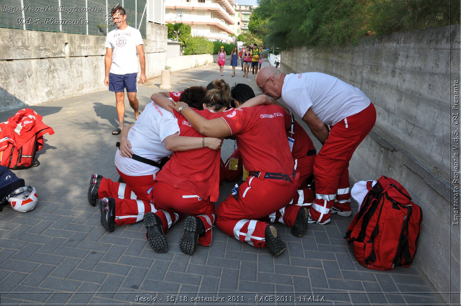 Jesolo - 15-18 settembre 2011 - FACE 2011, ITALIA -  Croce Rossa Italiana - Ispettorato Regionale Volontari del Soccorso Piemonte