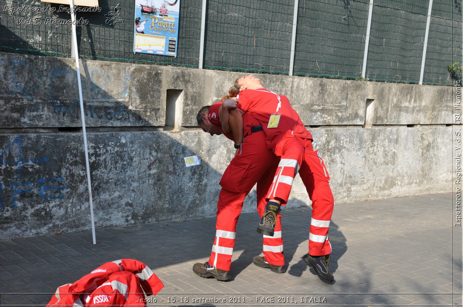 Jesolo - 15-18 settembre 2011 - FACE 2011, ITALIA -  Croce Rossa Italiana - Ispettorato Regionale Volontari del Soccorso Piemonte