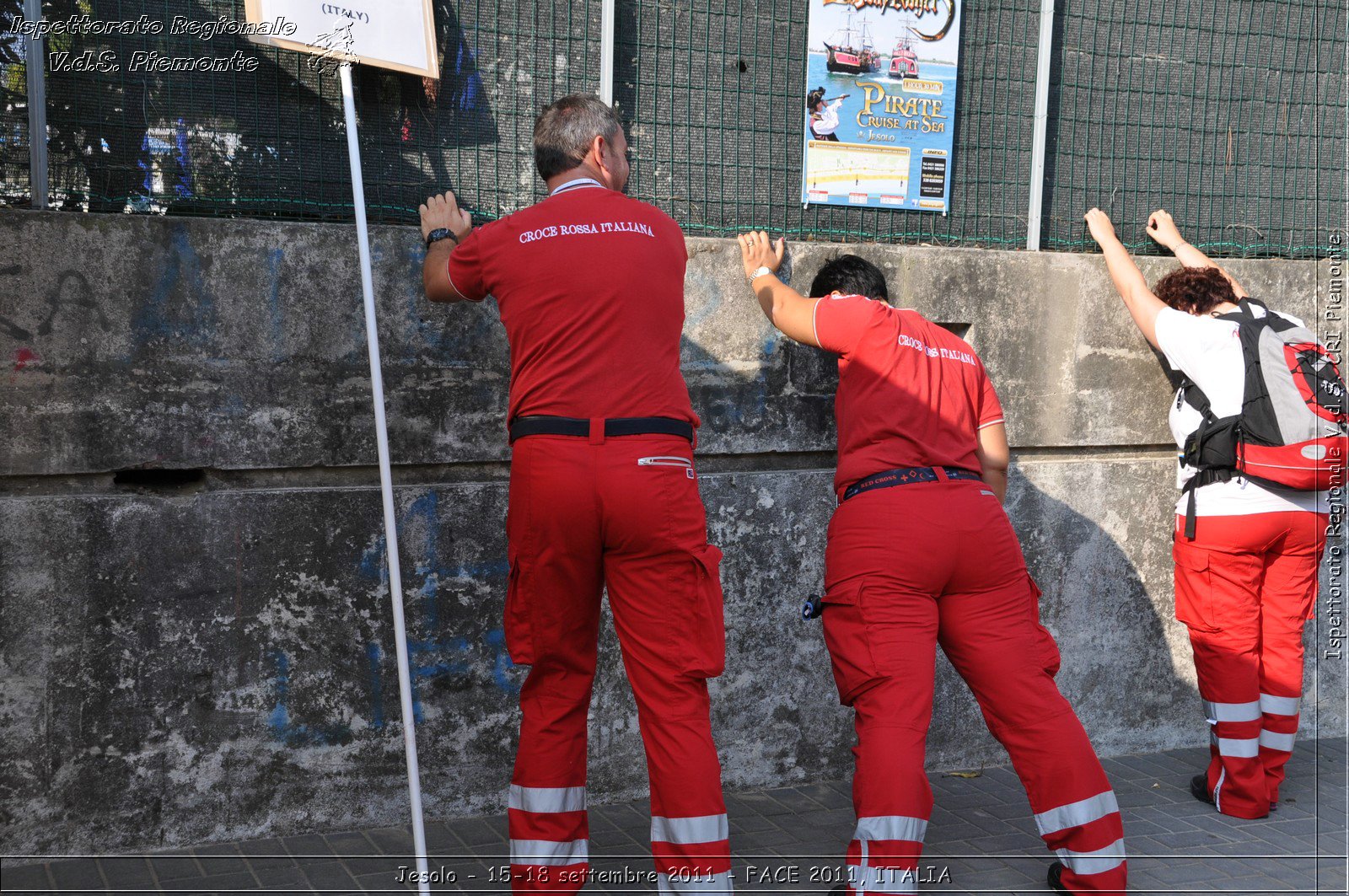 Jesolo - 15-18 settembre 2011 - FACE 2011, ITALIA -  Croce Rossa Italiana - Ispettorato Regionale Volontari del Soccorso Piemonte