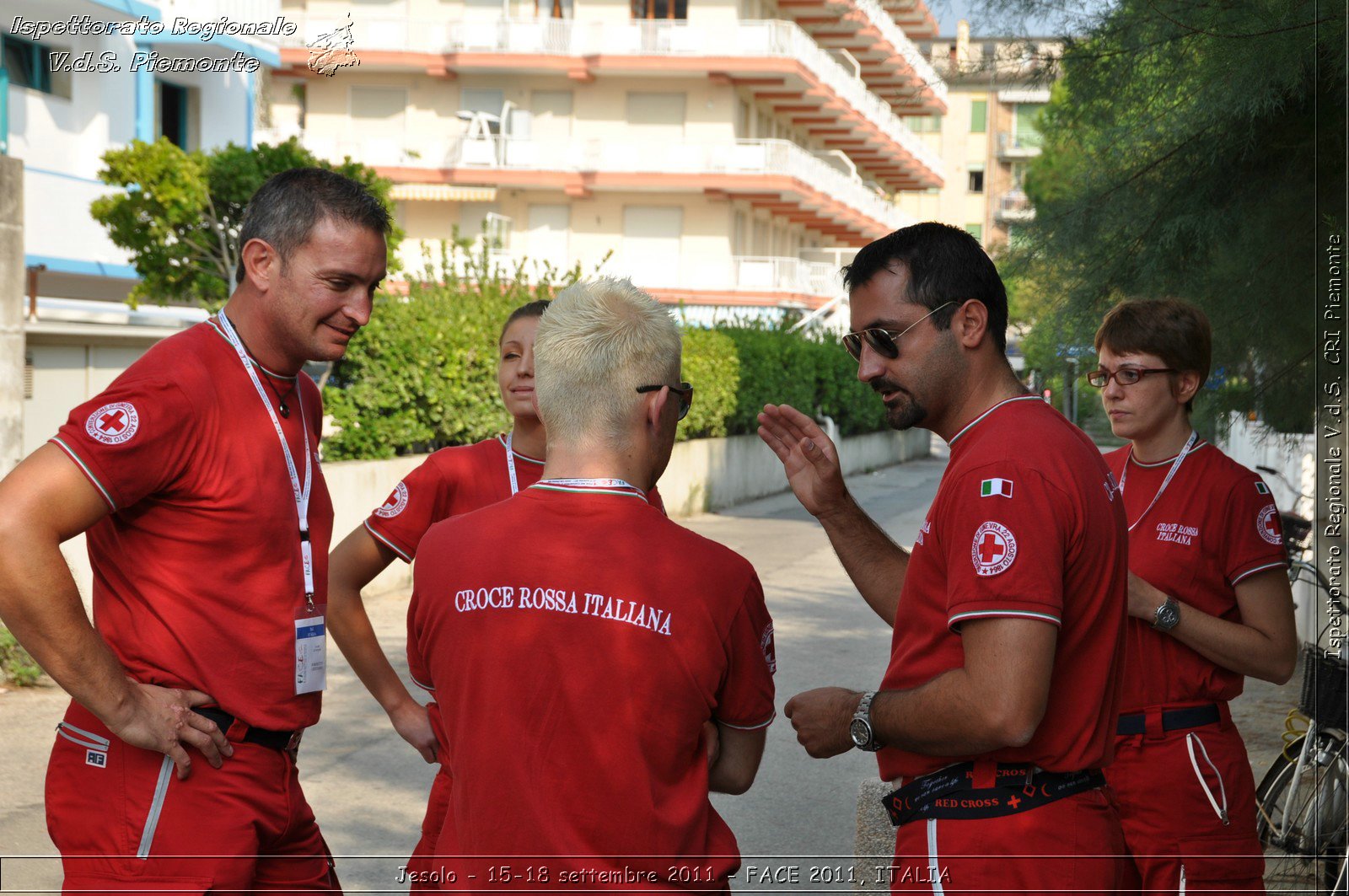 Jesolo - 15-18 settembre 2011 - FACE 2011, ITALIA -  Croce Rossa Italiana - Ispettorato Regionale Volontari del Soccorso Piemonte