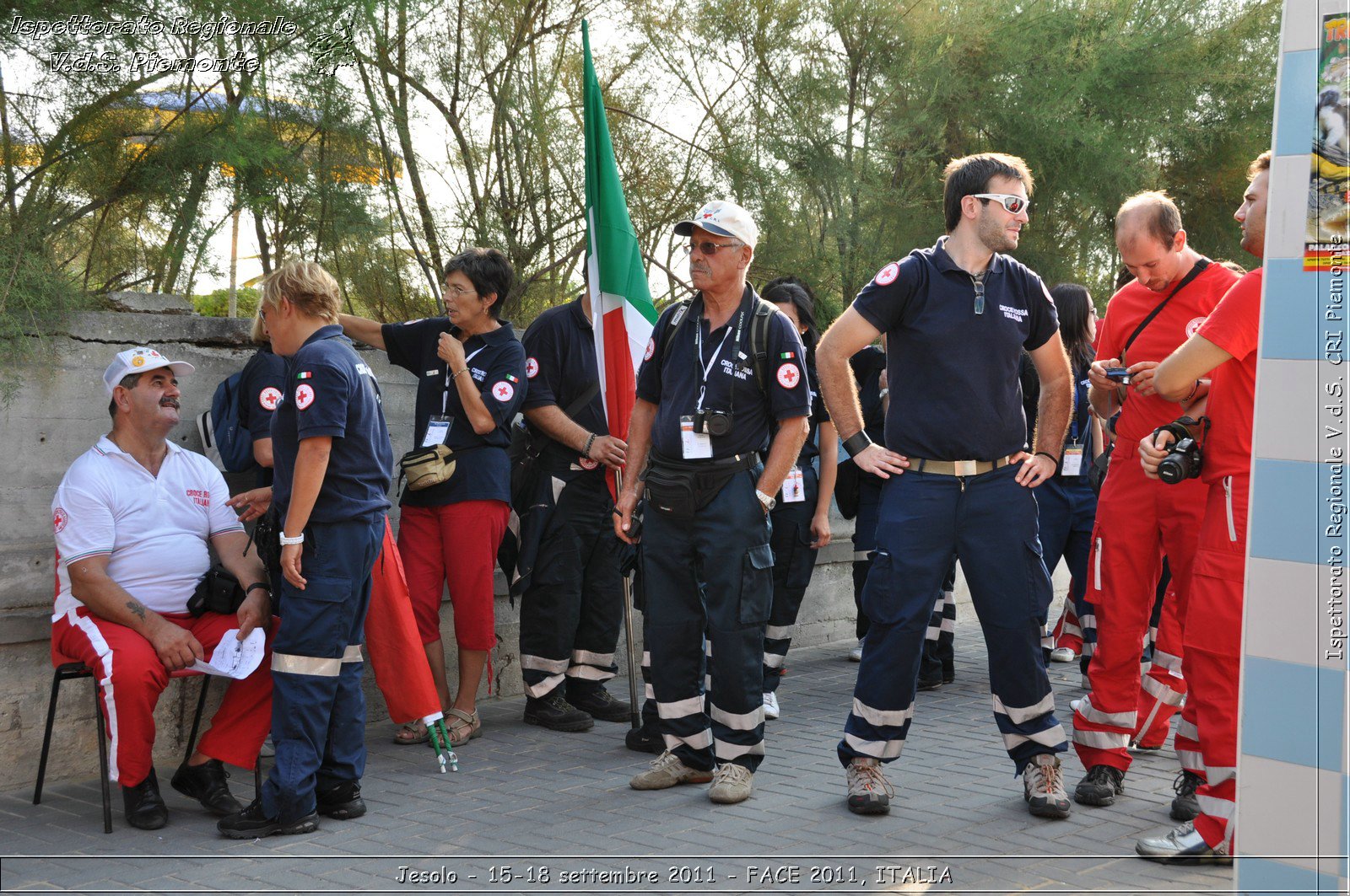 Jesolo - 15-18 settembre 2011 - FACE 2011, ITALIA -  Croce Rossa Italiana - Ispettorato Regionale Volontari del Soccorso Piemonte