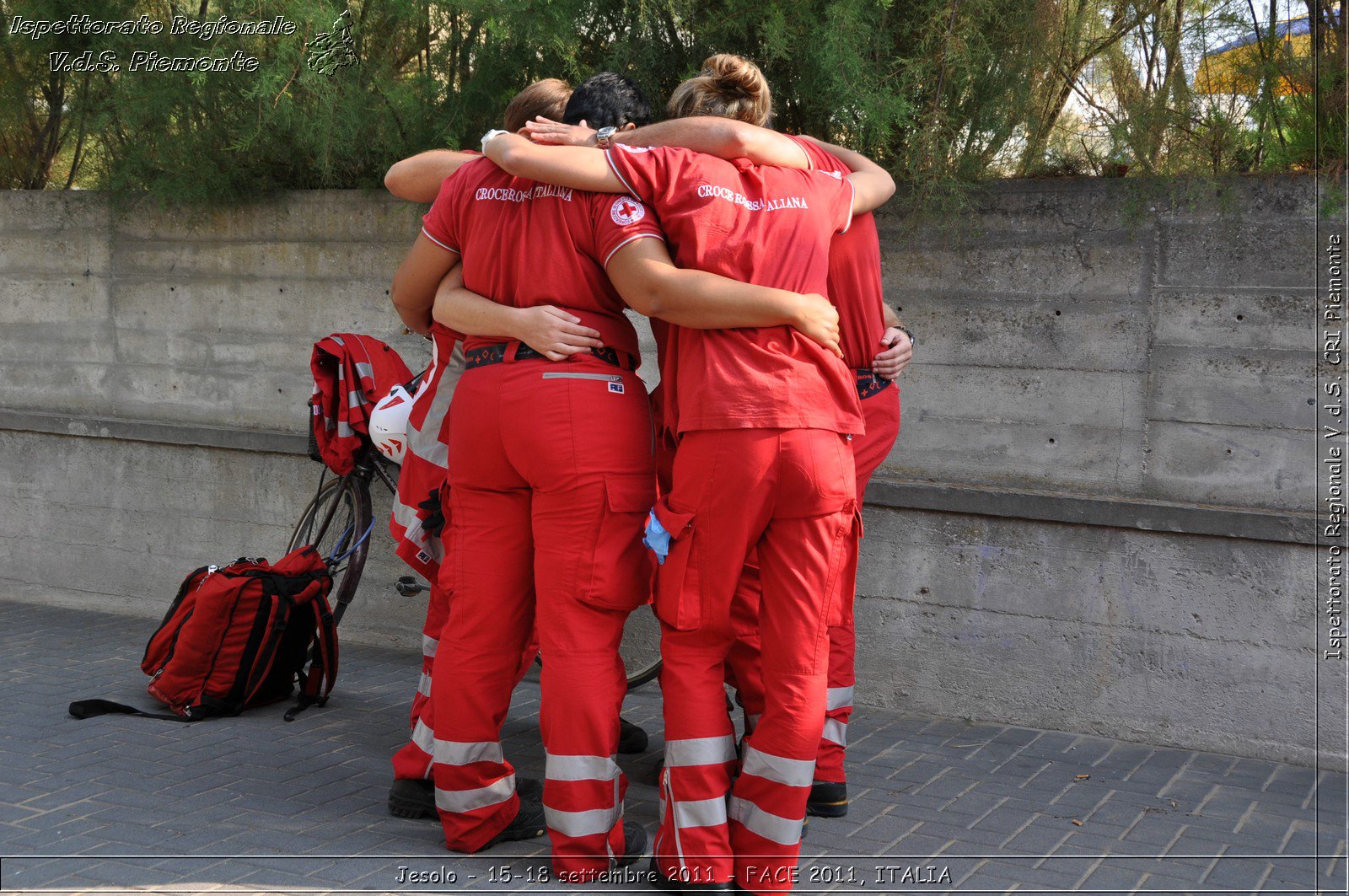 Jesolo - 15-18 settembre 2011 - FACE 2011, ITALIA -  Croce Rossa Italiana - Ispettorato Regionale Volontari del Soccorso Piemonte