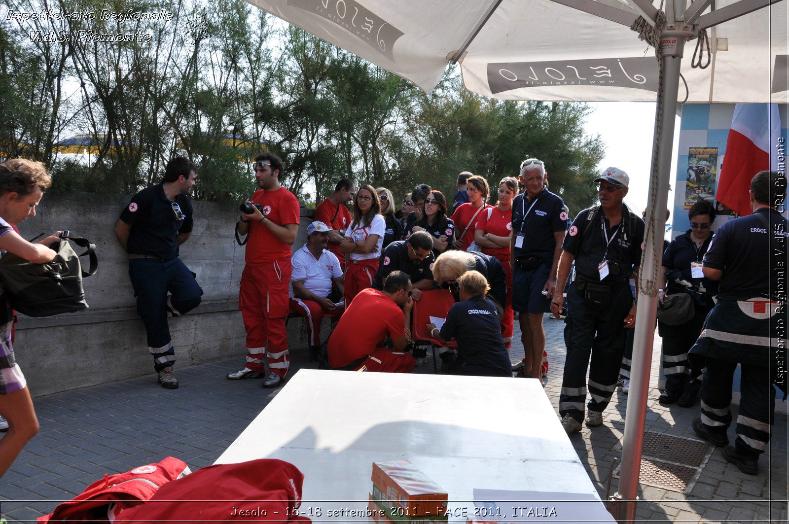 Jesolo - 15-18 settembre 2011 - FACE 2011, ITALIA -  Croce Rossa Italiana - Ispettorato Regionale Volontari del Soccorso Piemonte