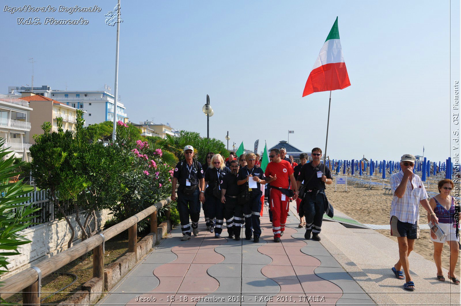 Jesolo - 15-18 settembre 2011 - FACE 2011, ITALIA -  Croce Rossa Italiana - Ispettorato Regionale Volontari del Soccorso Piemonte