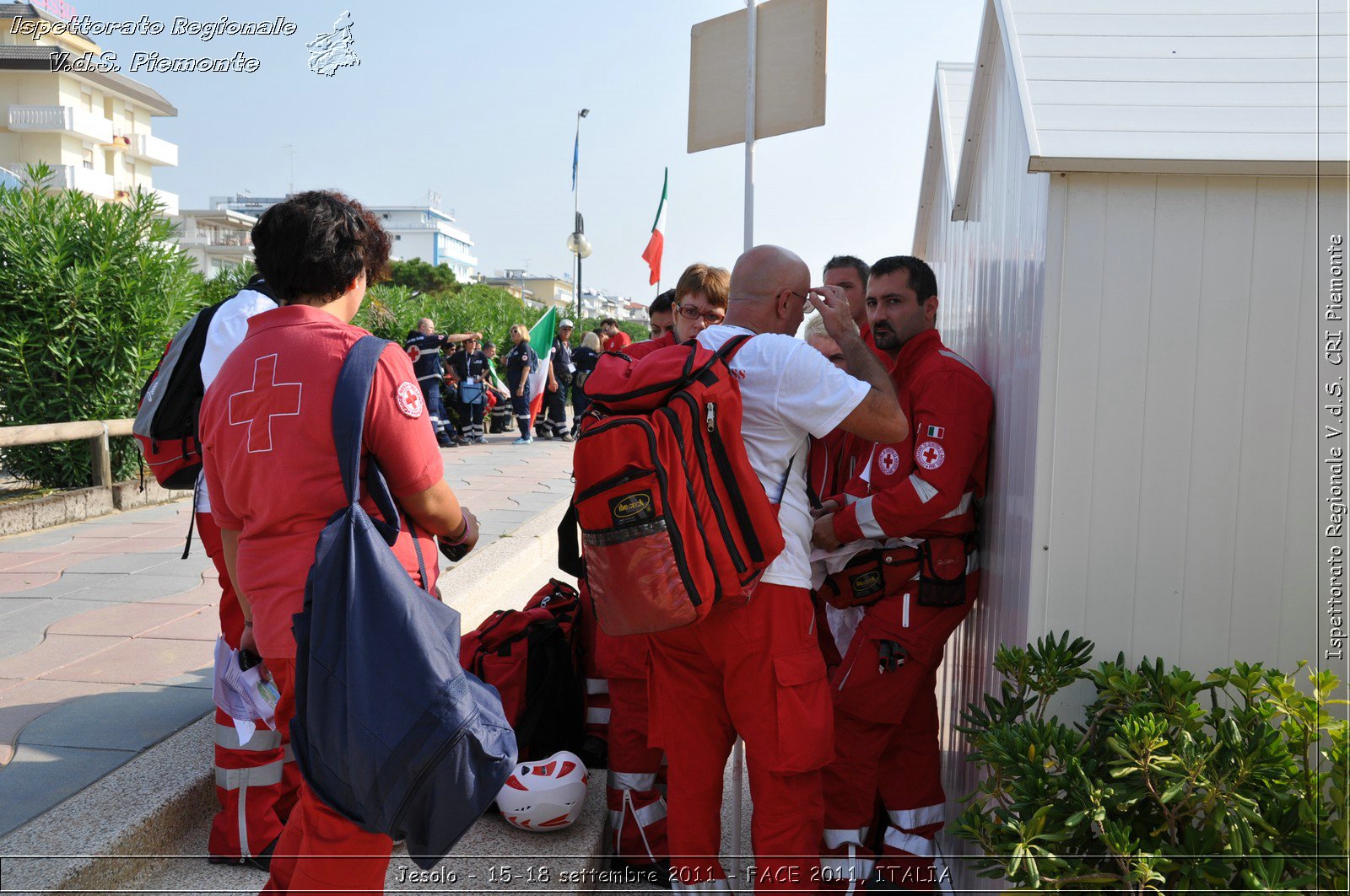 Jesolo - 15-18 settembre 2011 - FACE 2011, ITALIA -  Croce Rossa Italiana - Ispettorato Regionale Volontari del Soccorso Piemonte