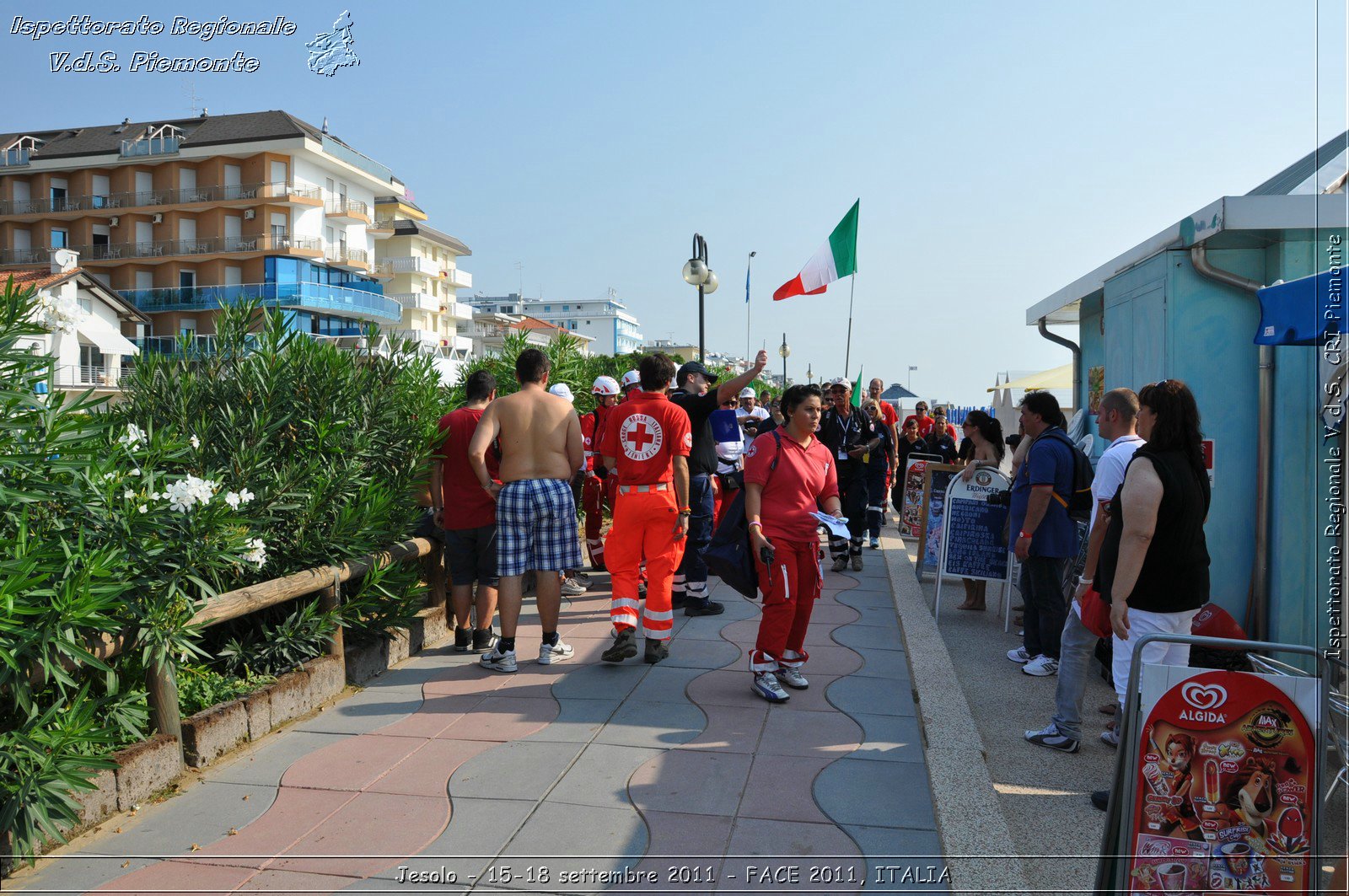 Jesolo - 15-18 settembre 2011 - FACE 2011, ITALIA -  Croce Rossa Italiana - Ispettorato Regionale Volontari del Soccorso Piemonte