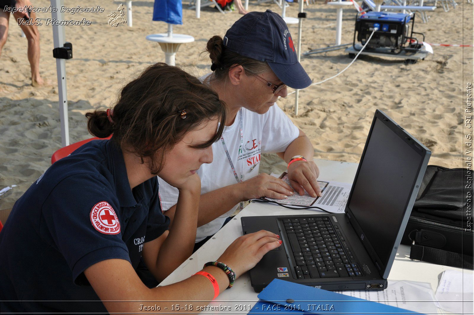 Jesolo - 15-18 settembre 2011 - FACE 2011, ITALIA -  Croce Rossa Italiana - Ispettorato Regionale Volontari del Soccorso Piemonte