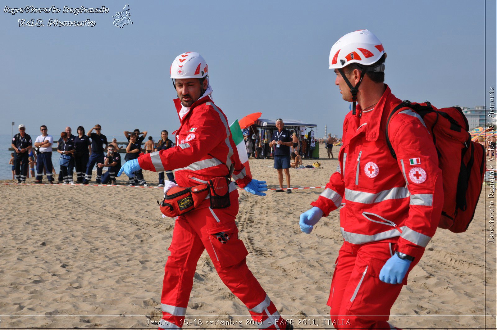 Jesolo - 15-18 settembre 2011 - FACE 2011, ITALIA -  Croce Rossa Italiana - Ispettorato Regionale Volontari del Soccorso Piemonte