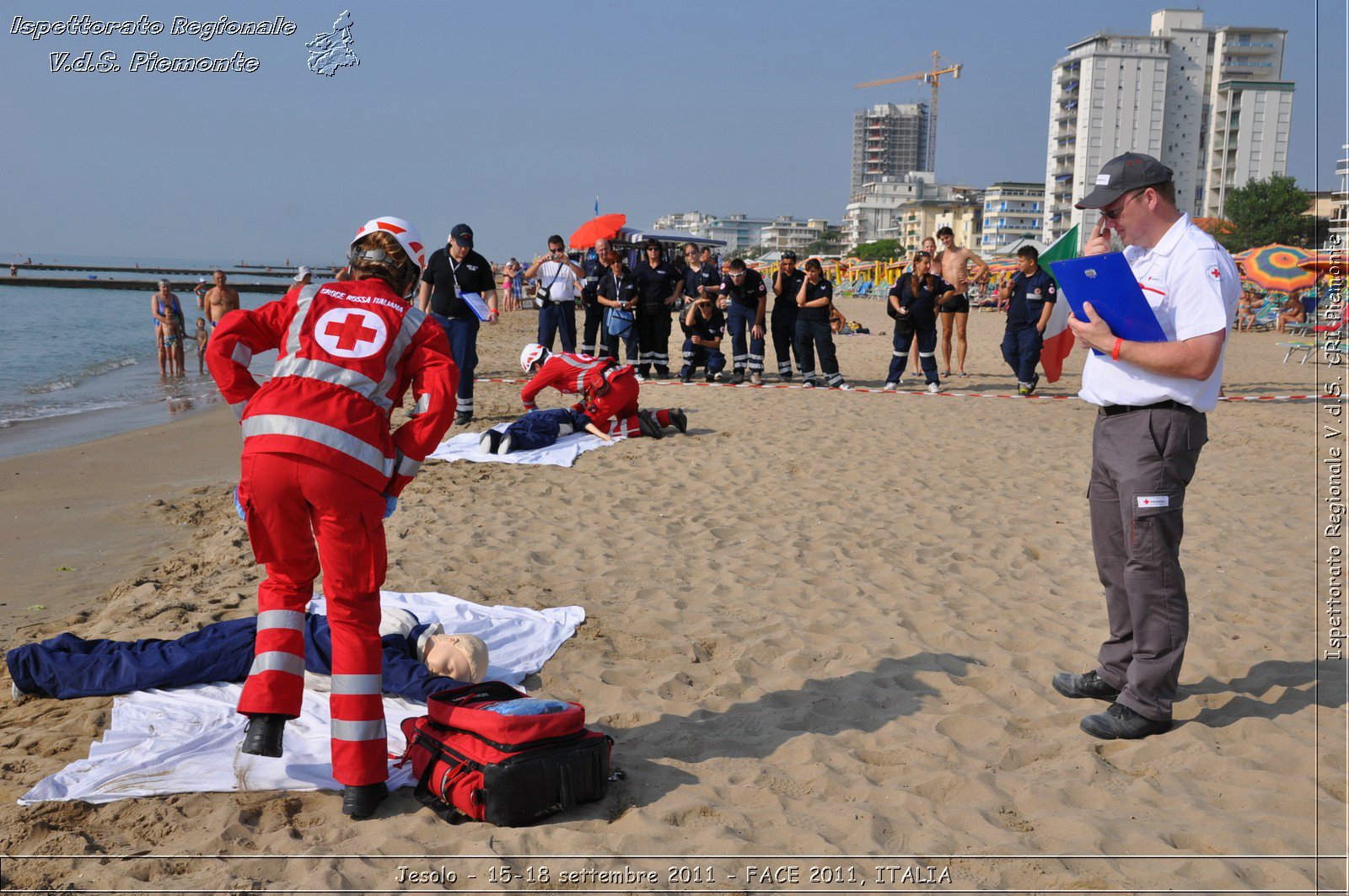 Jesolo - 15-18 settembre 2011 - FACE 2011, ITALIA -  Croce Rossa Italiana - Ispettorato Regionale Volontari del Soccorso Piemonte