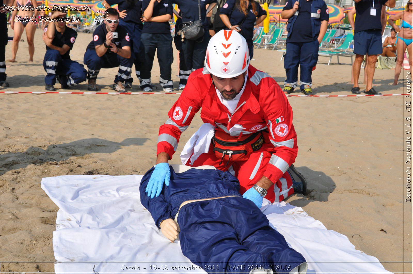 Jesolo - 15-18 settembre 2011 - FACE 2011, ITALIA -  Croce Rossa Italiana - Ispettorato Regionale Volontari del Soccorso Piemonte