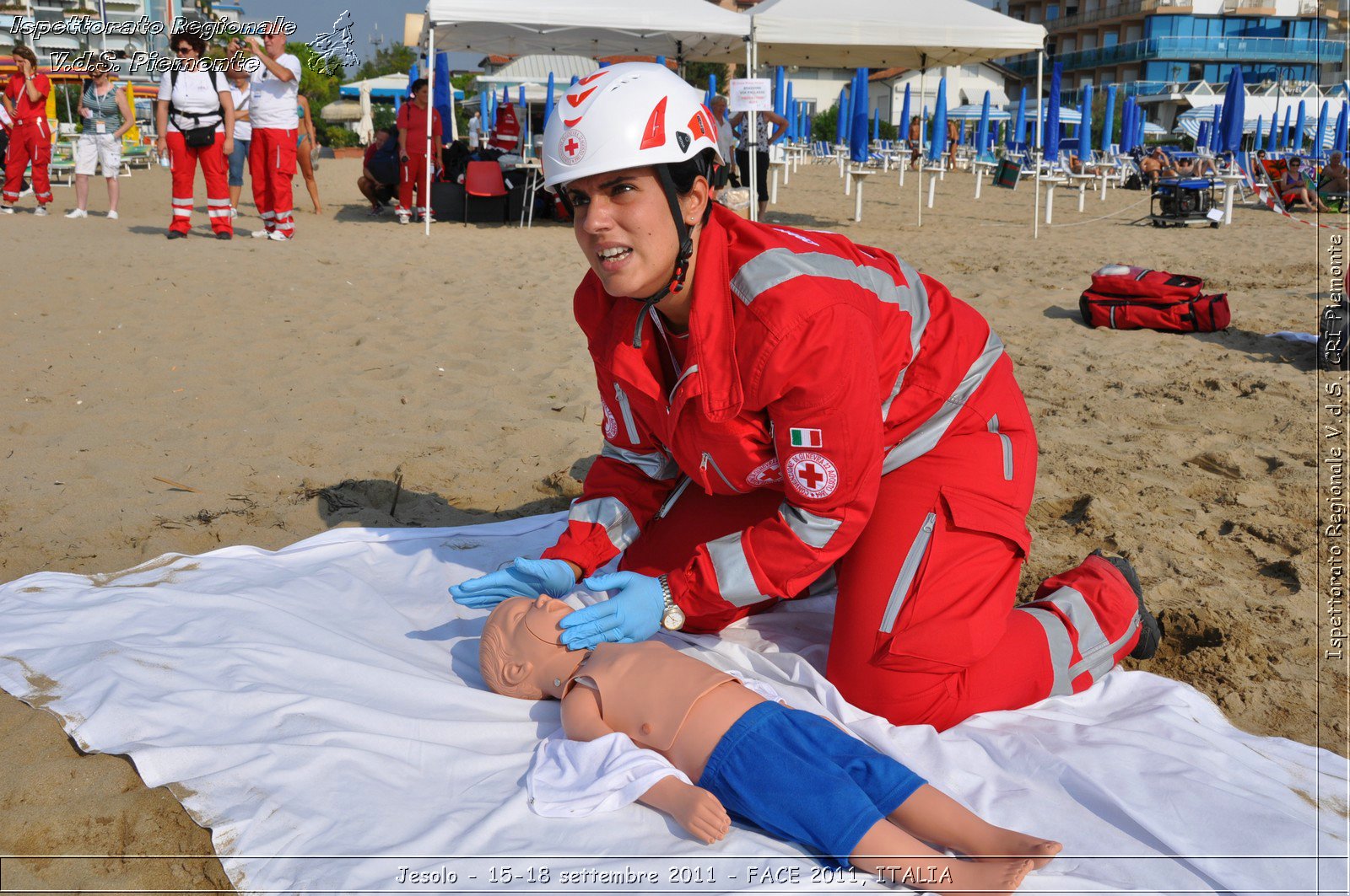 Jesolo - 15-18 settembre 2011 - FACE 2011, ITALIA -  Croce Rossa Italiana - Ispettorato Regionale Volontari del Soccorso Piemonte