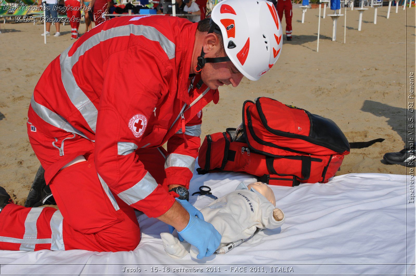 Jesolo - 15-18 settembre 2011 - FACE 2011, ITALIA -  Croce Rossa Italiana - Ispettorato Regionale Volontari del Soccorso Piemonte