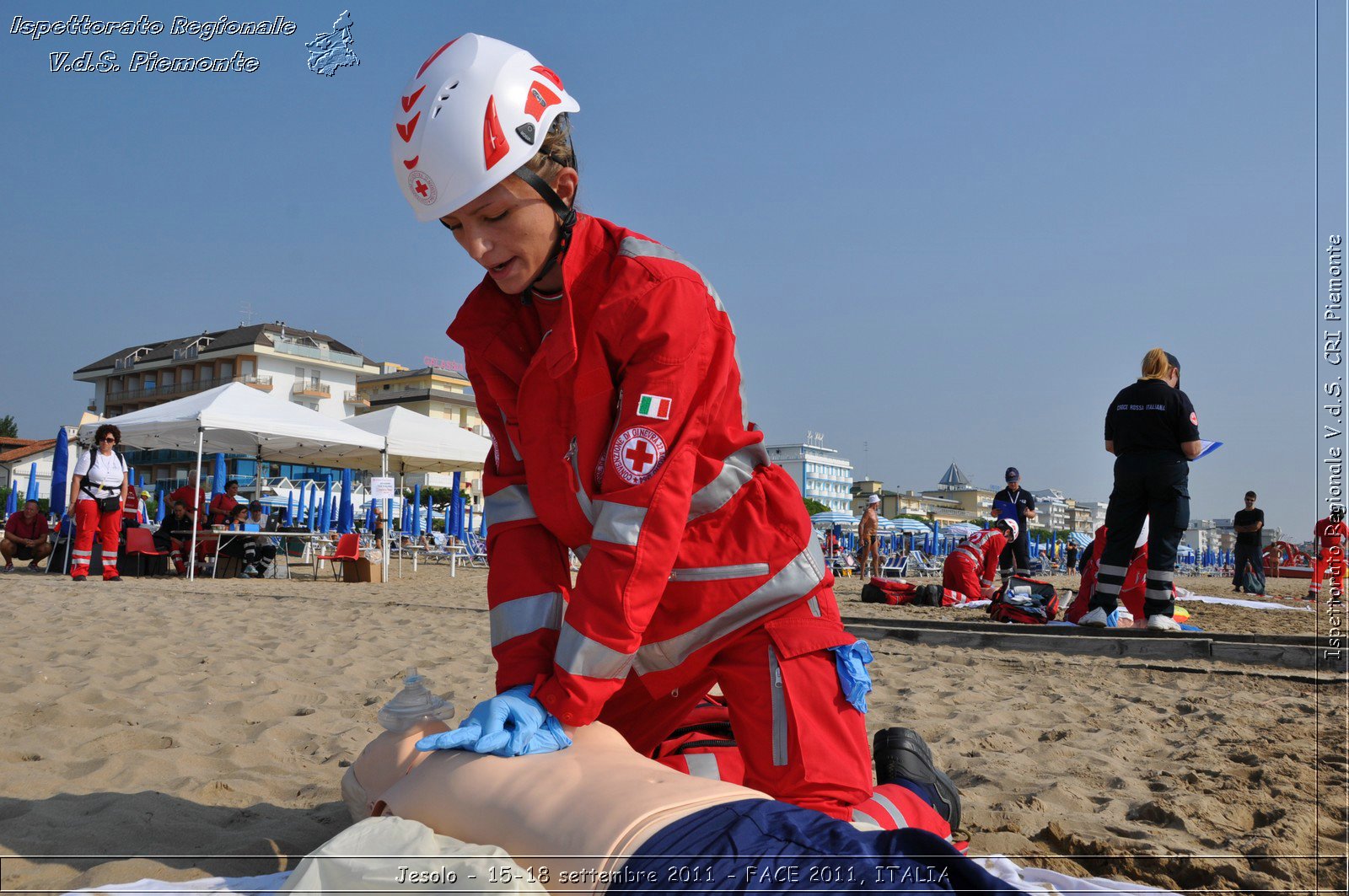 Jesolo - 15-18 settembre 2011 - FACE 2011, ITALIA -  Croce Rossa Italiana - Ispettorato Regionale Volontari del Soccorso Piemonte