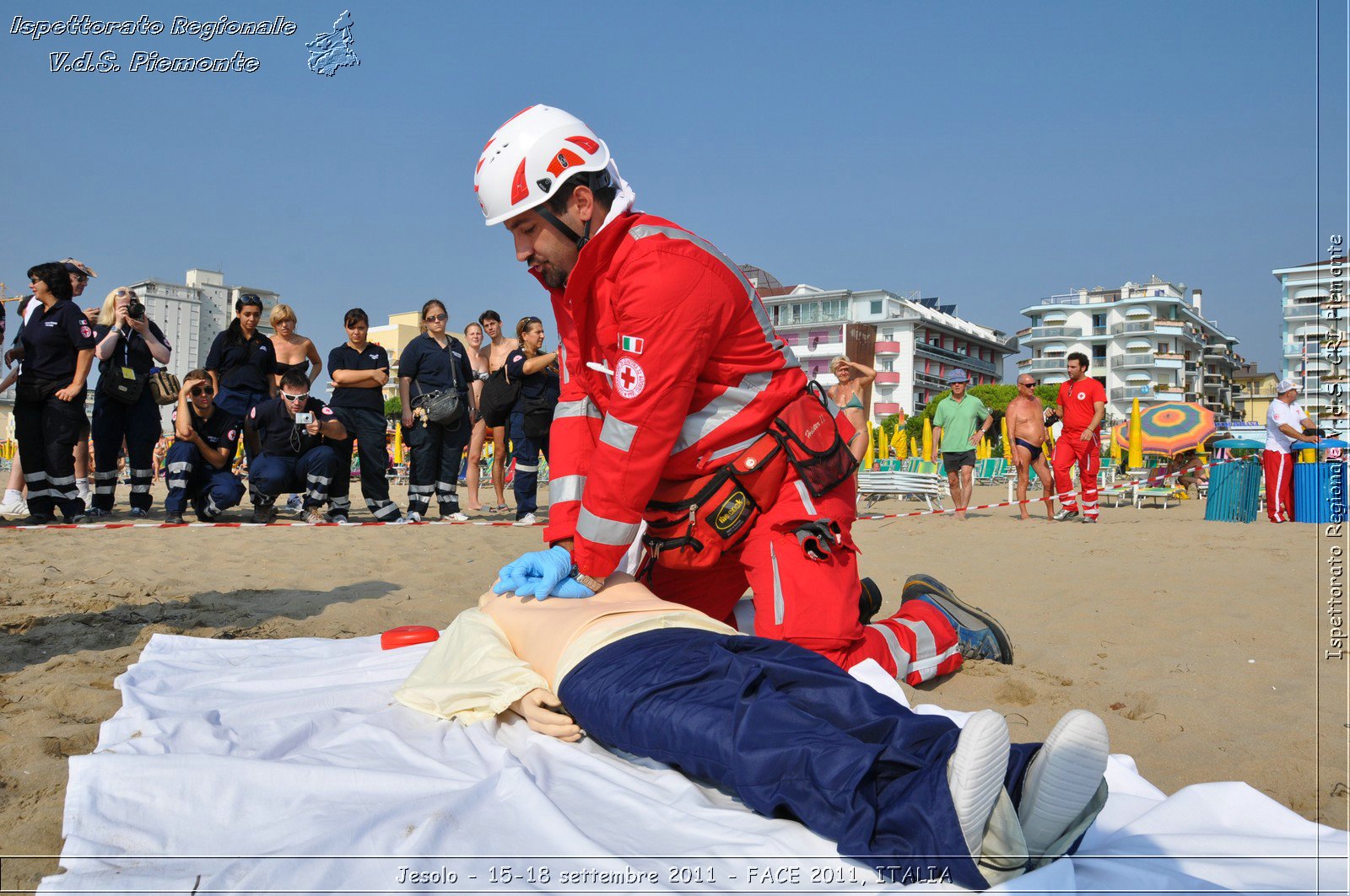 Jesolo - 15-18 settembre 2011 - FACE 2011, ITALIA -  Croce Rossa Italiana - Ispettorato Regionale Volontari del Soccorso Piemonte