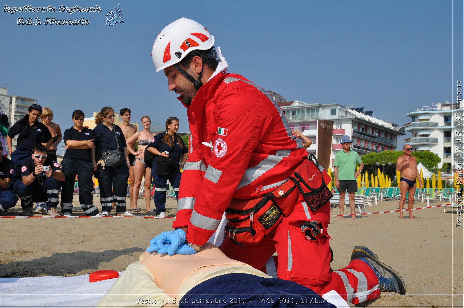 Jesolo - 15-18 settembre 2011 - FACE 2011, ITALIA -  Croce Rossa Italiana - Ispettorato Regionale Volontari del Soccorso Piemonte