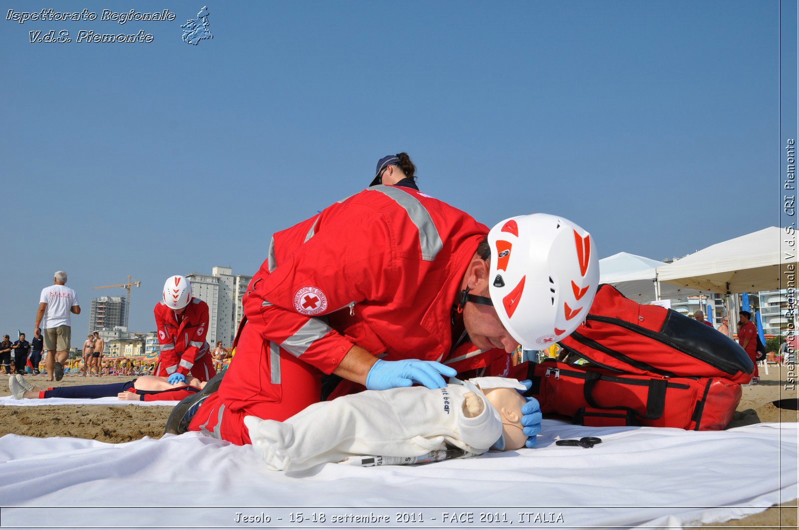 Jesolo - 15-18 settembre 2011 - FACE 2011, ITALIA -  Croce Rossa Italiana - Ispettorato Regionale Volontari del Soccorso Piemonte