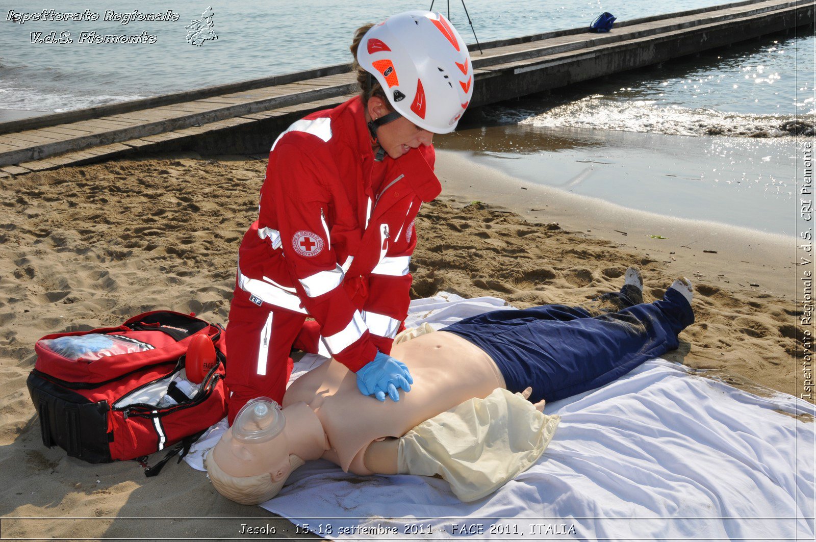 Jesolo - 15-18 settembre 2011 - FACE 2011, ITALIA -  Croce Rossa Italiana - Ispettorato Regionale Volontari del Soccorso Piemonte