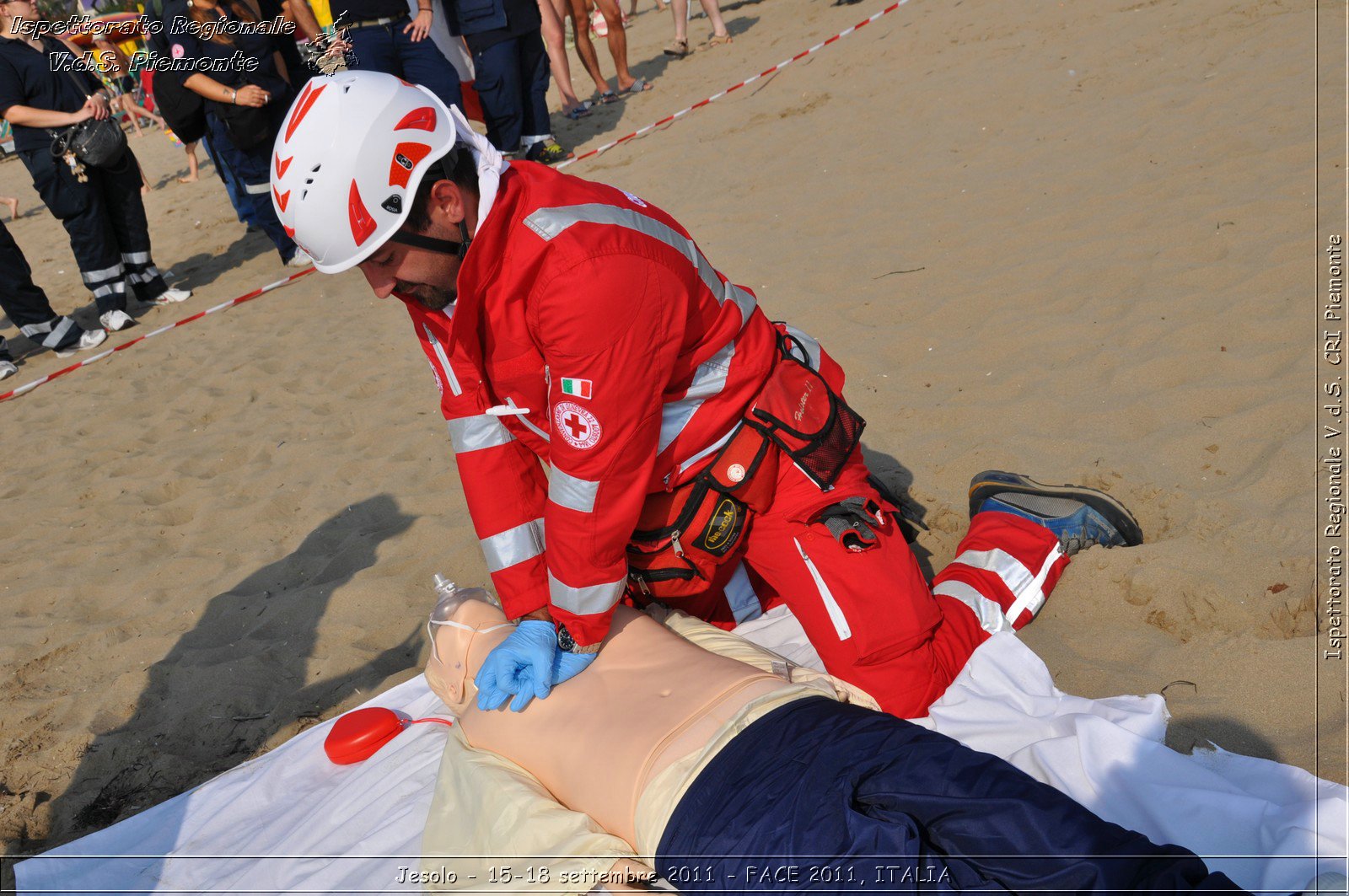 Jesolo - 15-18 settembre 2011 - FACE 2011, ITALIA -  Croce Rossa Italiana - Ispettorato Regionale Volontari del Soccorso Piemonte