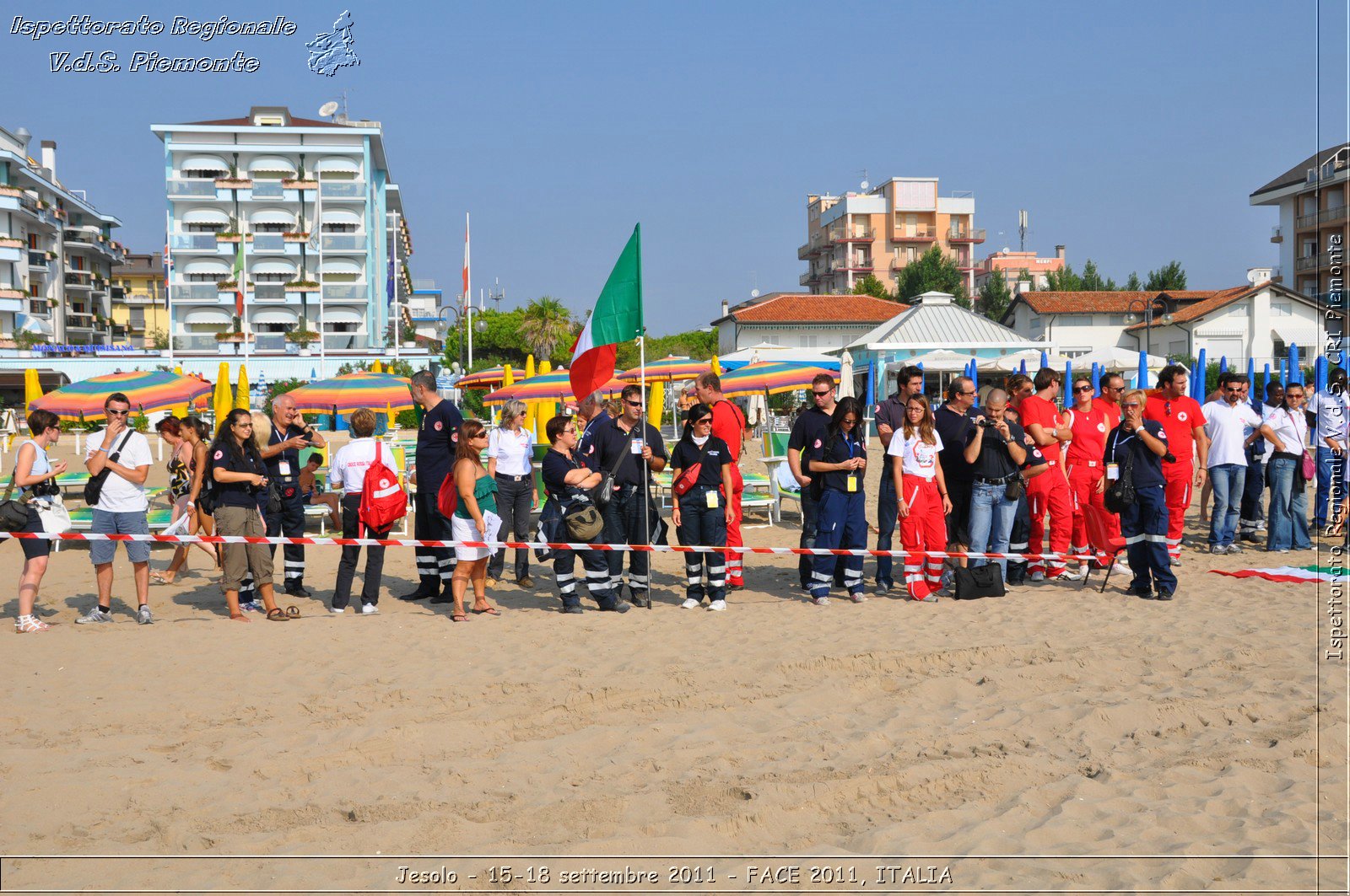 Jesolo - 15-18 settembre 2011 - FACE 2011, ITALIA -  Croce Rossa Italiana - Ispettorato Regionale Volontari del Soccorso Piemonte