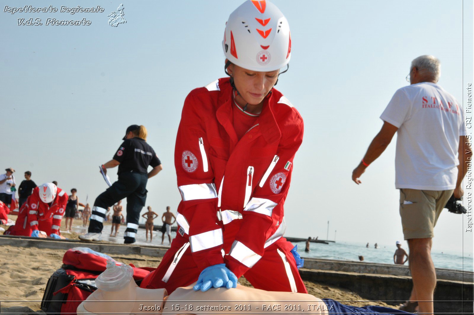 Jesolo - 15-18 settembre 2011 - FACE 2011, ITALIA -  Croce Rossa Italiana - Ispettorato Regionale Volontari del Soccorso Piemonte