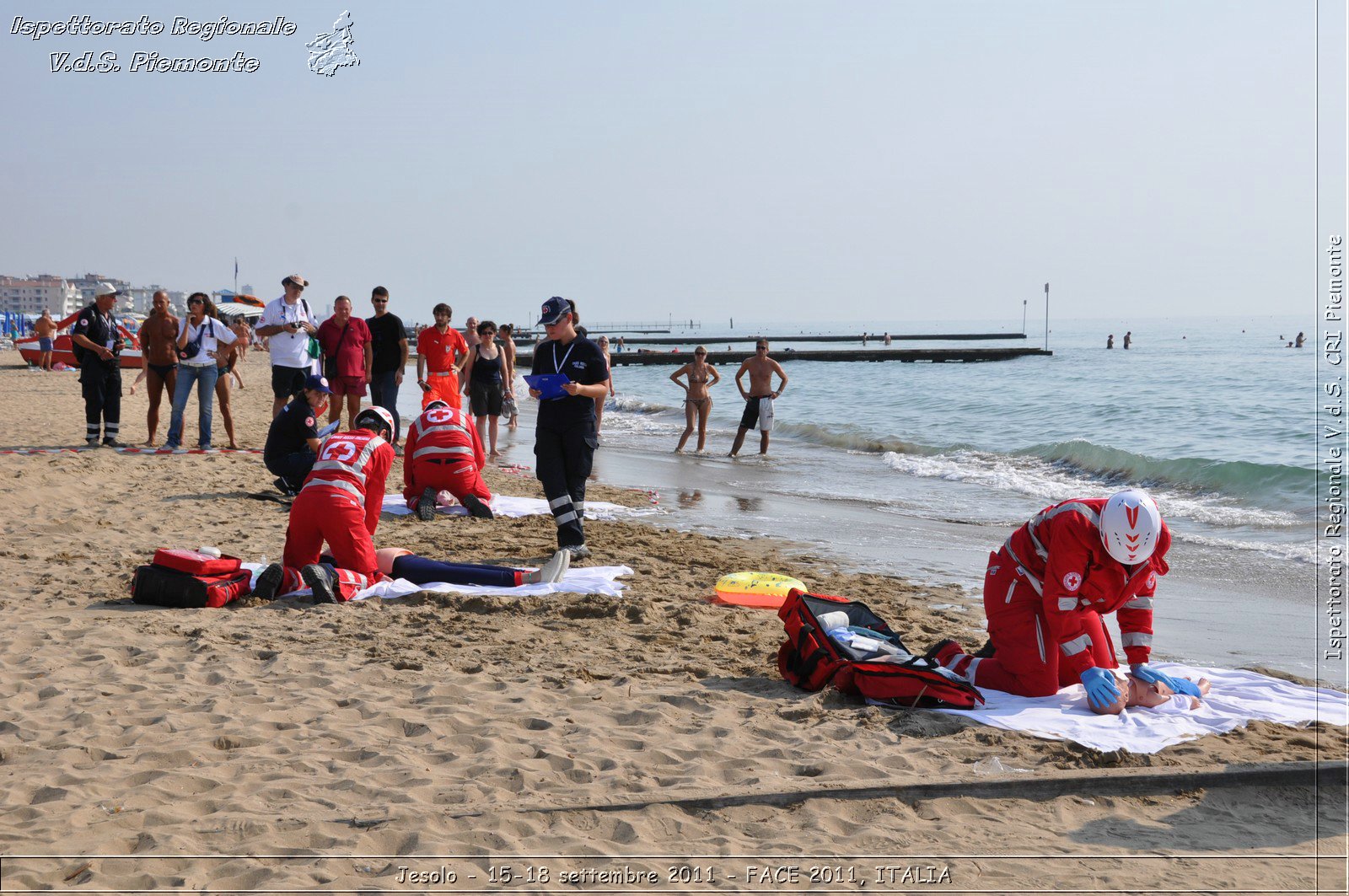 Jesolo - 15-18 settembre 2011 - FACE 2011, ITALIA -  Croce Rossa Italiana - Ispettorato Regionale Volontari del Soccorso Piemonte