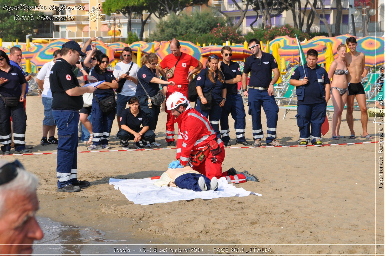 Jesolo - 15-18 settembre 2011 - FACE 2011, ITALIA -  Croce Rossa Italiana - Ispettorato Regionale Volontari del Soccorso Piemonte