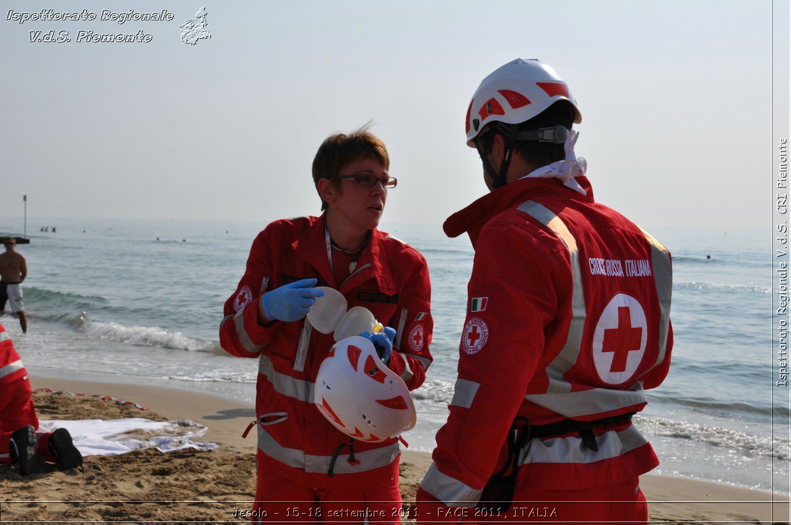 Jesolo - 15-18 settembre 2011 - FACE 2011, ITALIA -  Croce Rossa Italiana - Ispettorato Regionale Volontari del Soccorso Piemonte