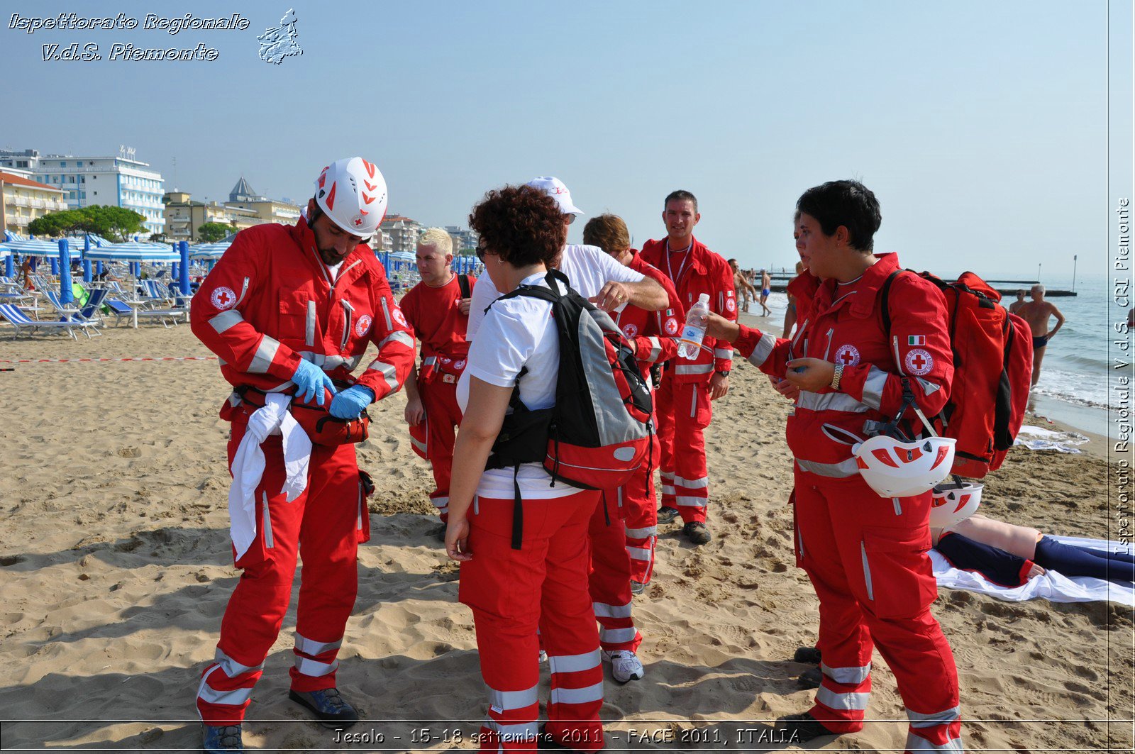 Jesolo - 15-18 settembre 2011 - FACE 2011, ITALIA -  Croce Rossa Italiana - Ispettorato Regionale Volontari del Soccorso Piemonte