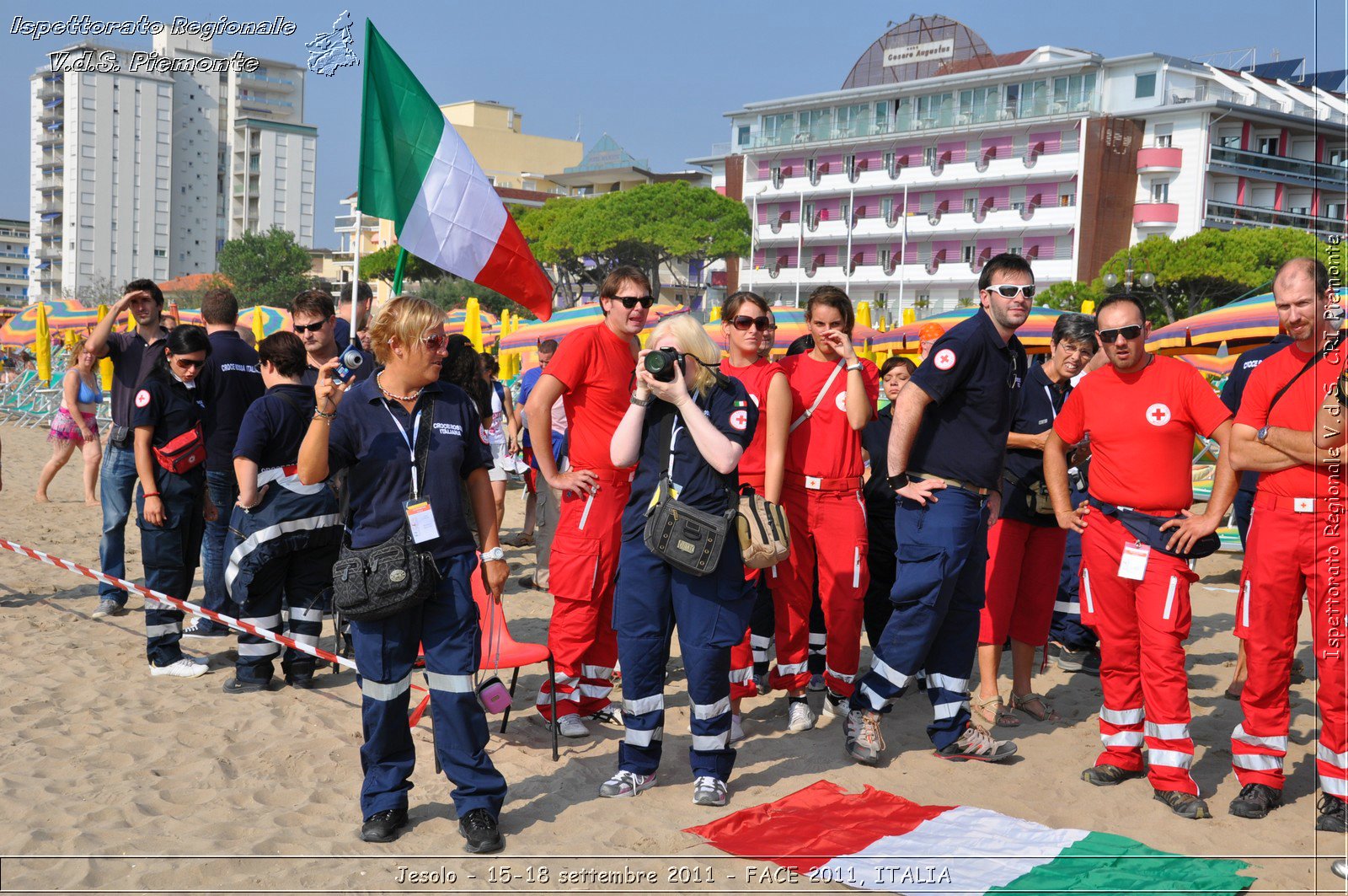 Jesolo - 15-18 settembre 2011 - FACE 2011, ITALIA -  Croce Rossa Italiana - Ispettorato Regionale Volontari del Soccorso Piemonte