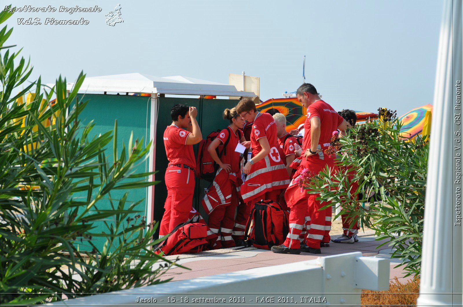 Jesolo - 15-18 settembre 2011 - FACE 2011, ITALIA -  Croce Rossa Italiana - Ispettorato Regionale Volontari del Soccorso Piemonte