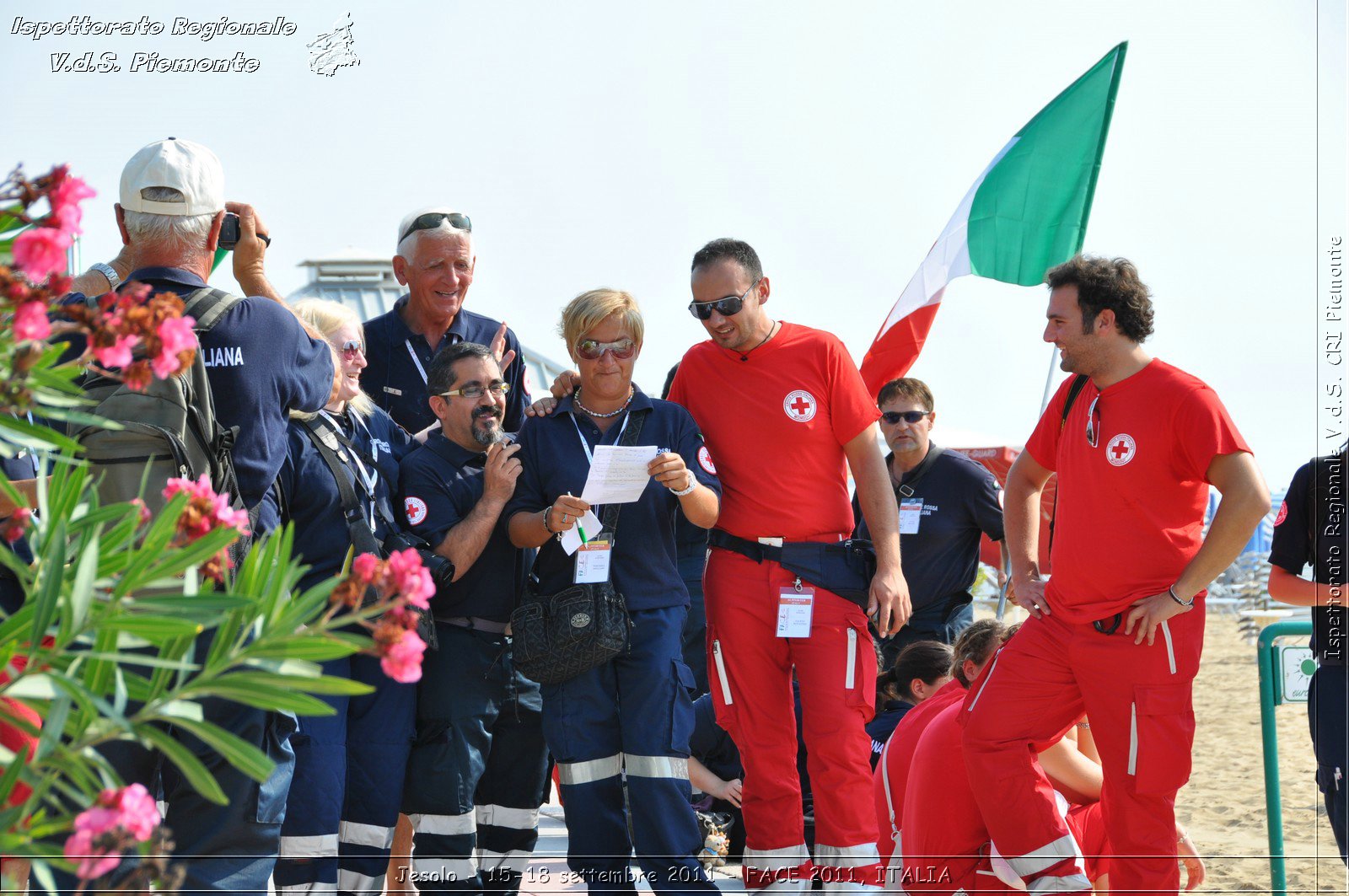 Jesolo - 15-18 settembre 2011 - FACE 2011, ITALIA -  Croce Rossa Italiana - Ispettorato Regionale Volontari del Soccorso Piemonte