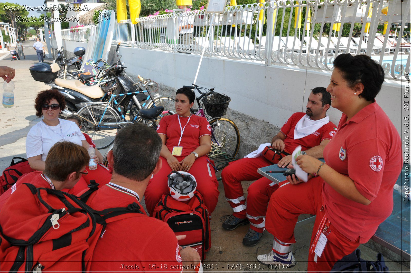 Jesolo - 15-18 settembre 2011 - FACE 2011, ITALIA -  Croce Rossa Italiana - Ispettorato Regionale Volontari del Soccorso Piemonte