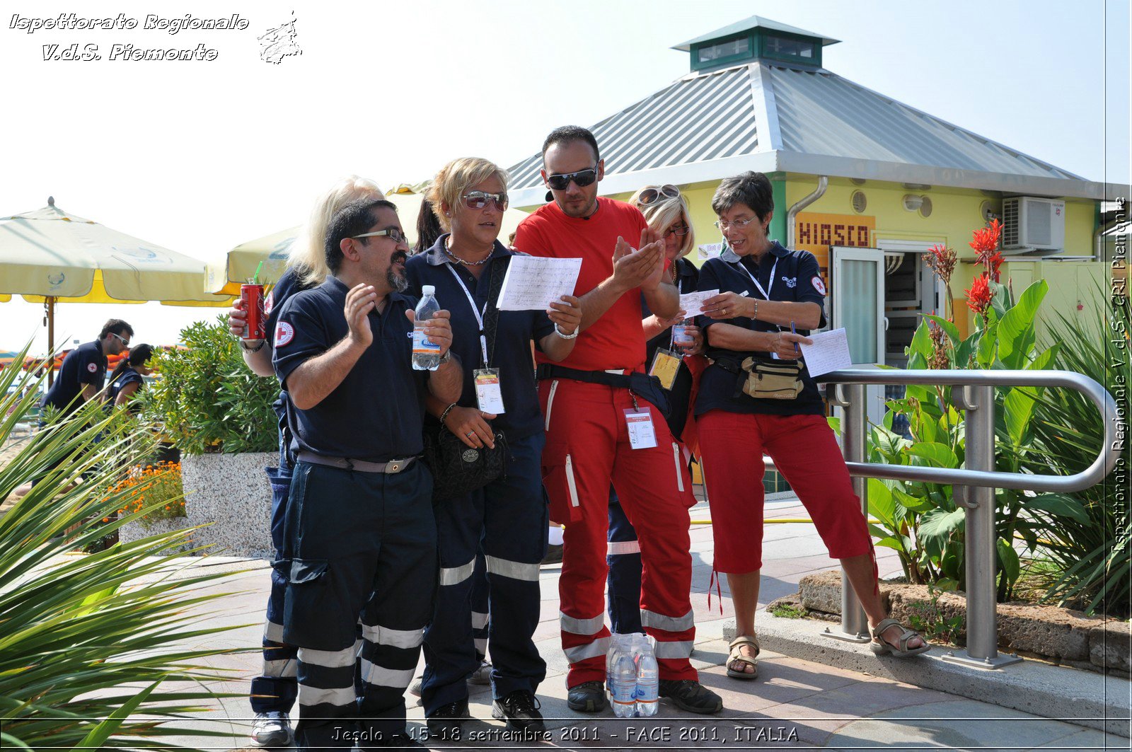 Jesolo - 15-18 settembre 2011 - FACE 2011, ITALIA -  Croce Rossa Italiana - Ispettorato Regionale Volontari del Soccorso Piemonte