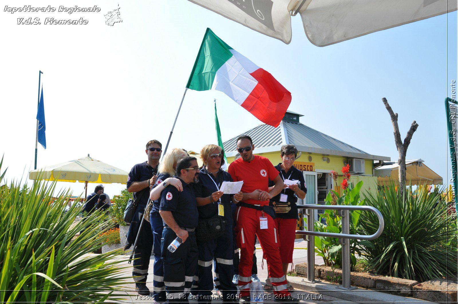 Jesolo - 15-18 settembre 2011 - FACE 2011, ITALIA -  Croce Rossa Italiana - Ispettorato Regionale Volontari del Soccorso Piemonte