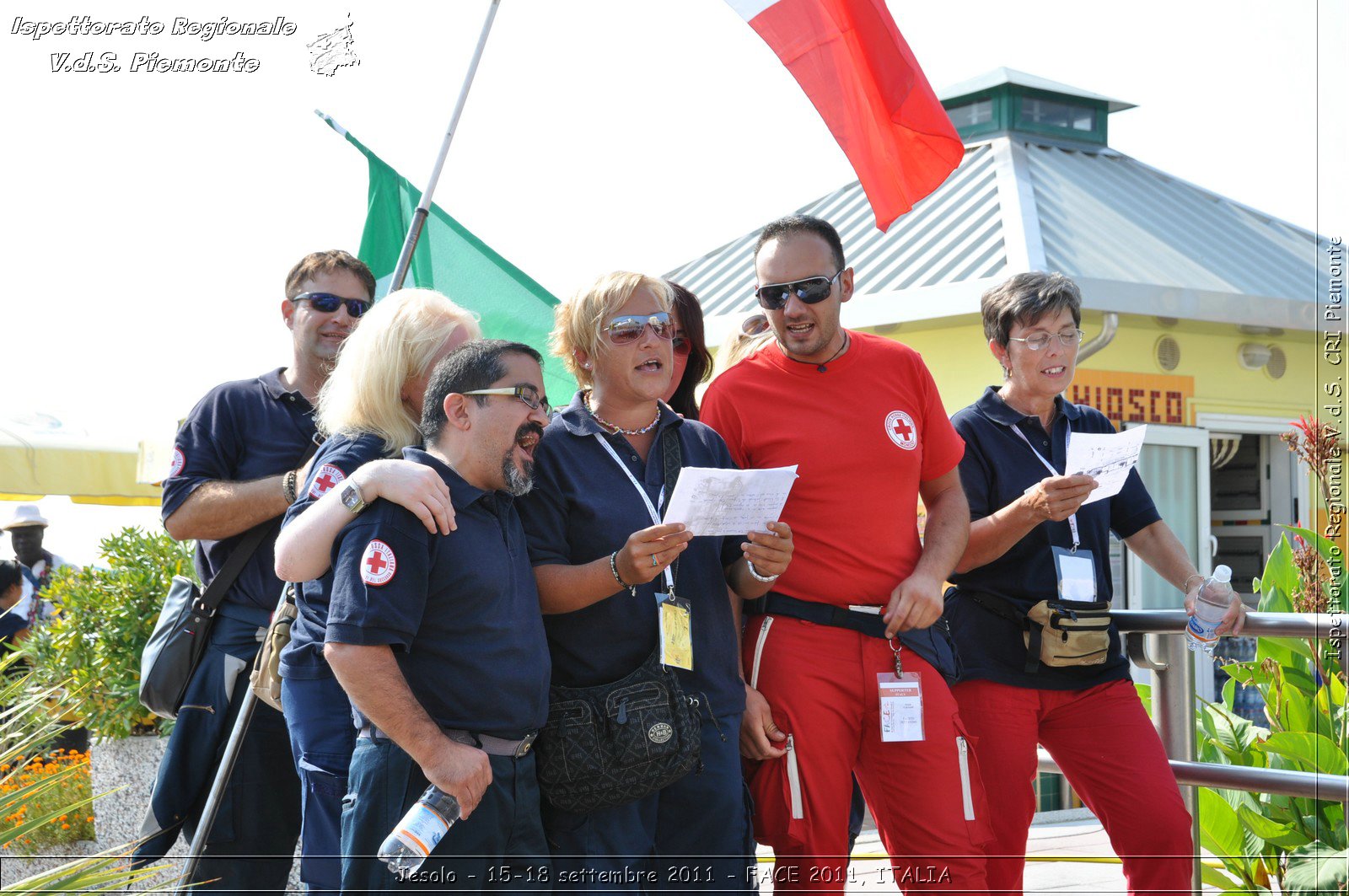 Jesolo - 15-18 settembre 2011 - FACE 2011, ITALIA -  Croce Rossa Italiana - Ispettorato Regionale Volontari del Soccorso Piemonte