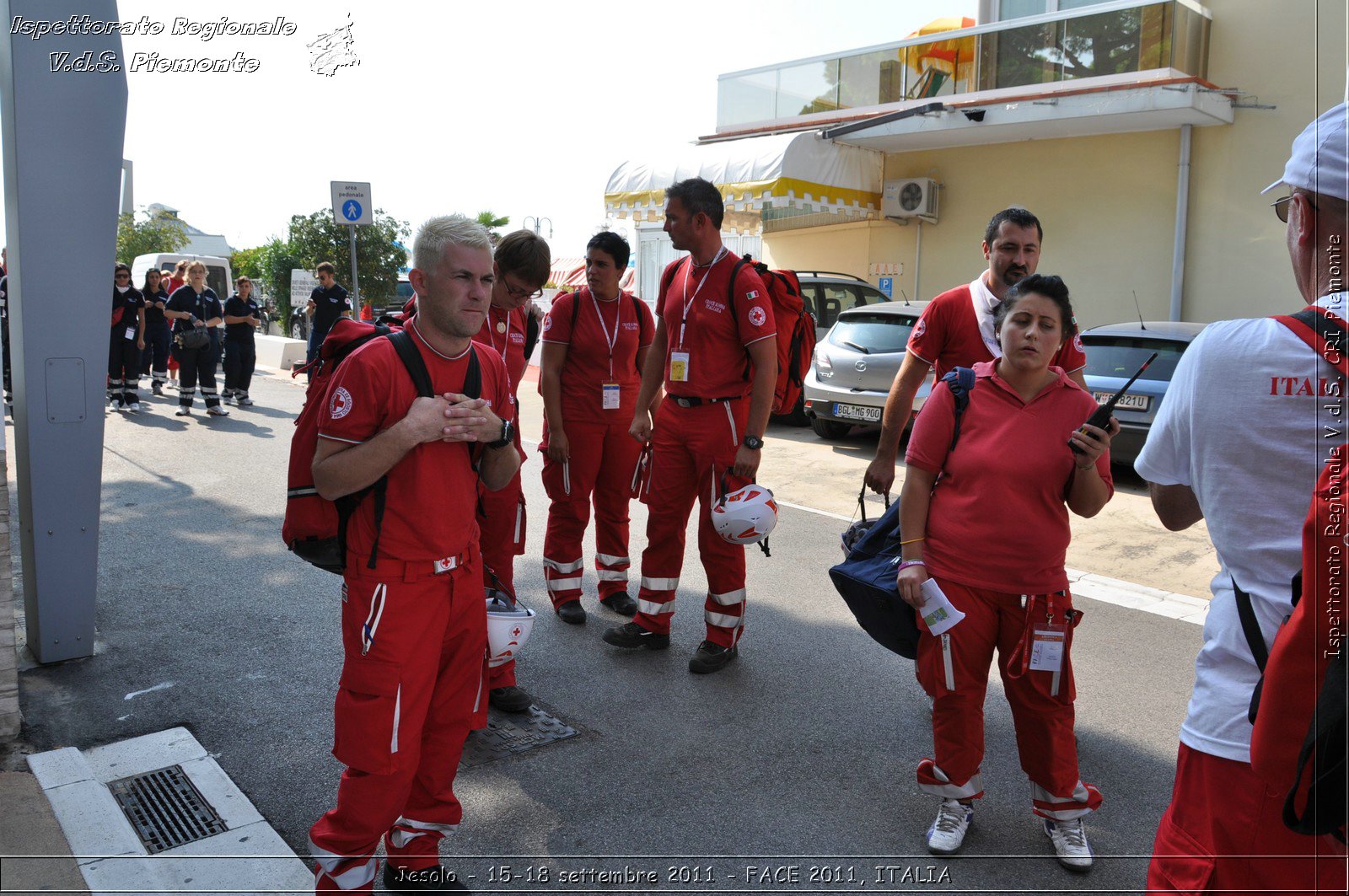 Jesolo - 15-18 settembre 2011 - FACE 2011, ITALIA -  Croce Rossa Italiana - Ispettorato Regionale Volontari del Soccorso Piemonte