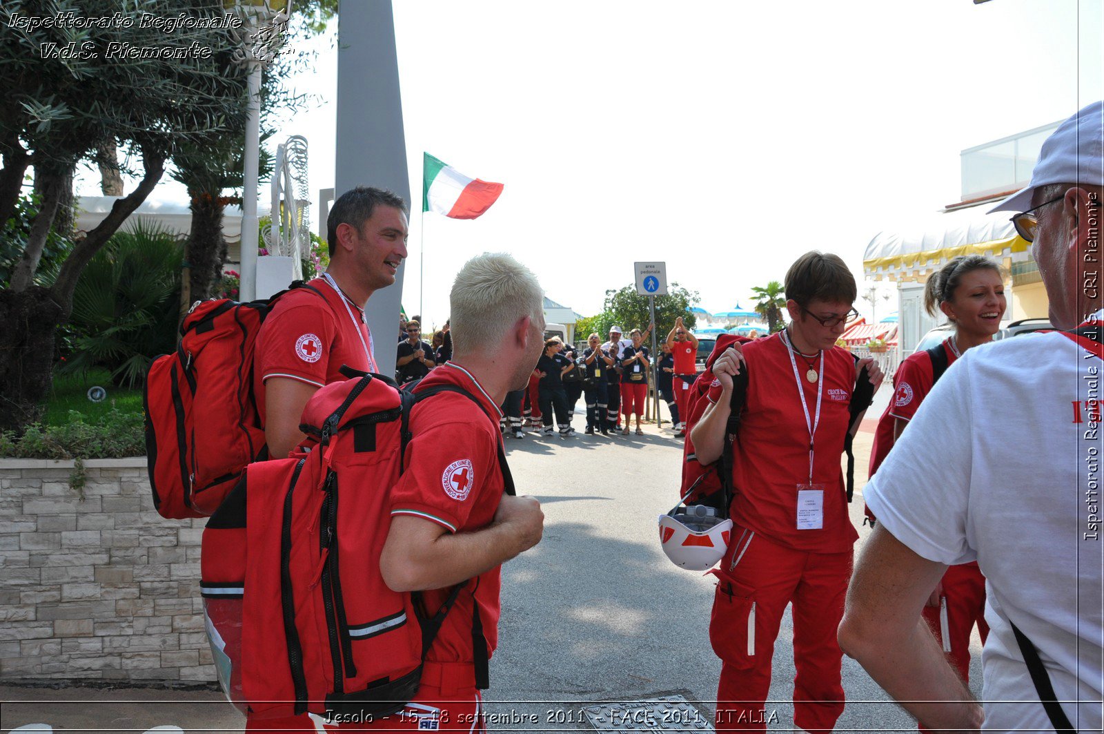 Jesolo - 15-18 settembre 2011 - FACE 2011, ITALIA -  Croce Rossa Italiana - Ispettorato Regionale Volontari del Soccorso Piemonte