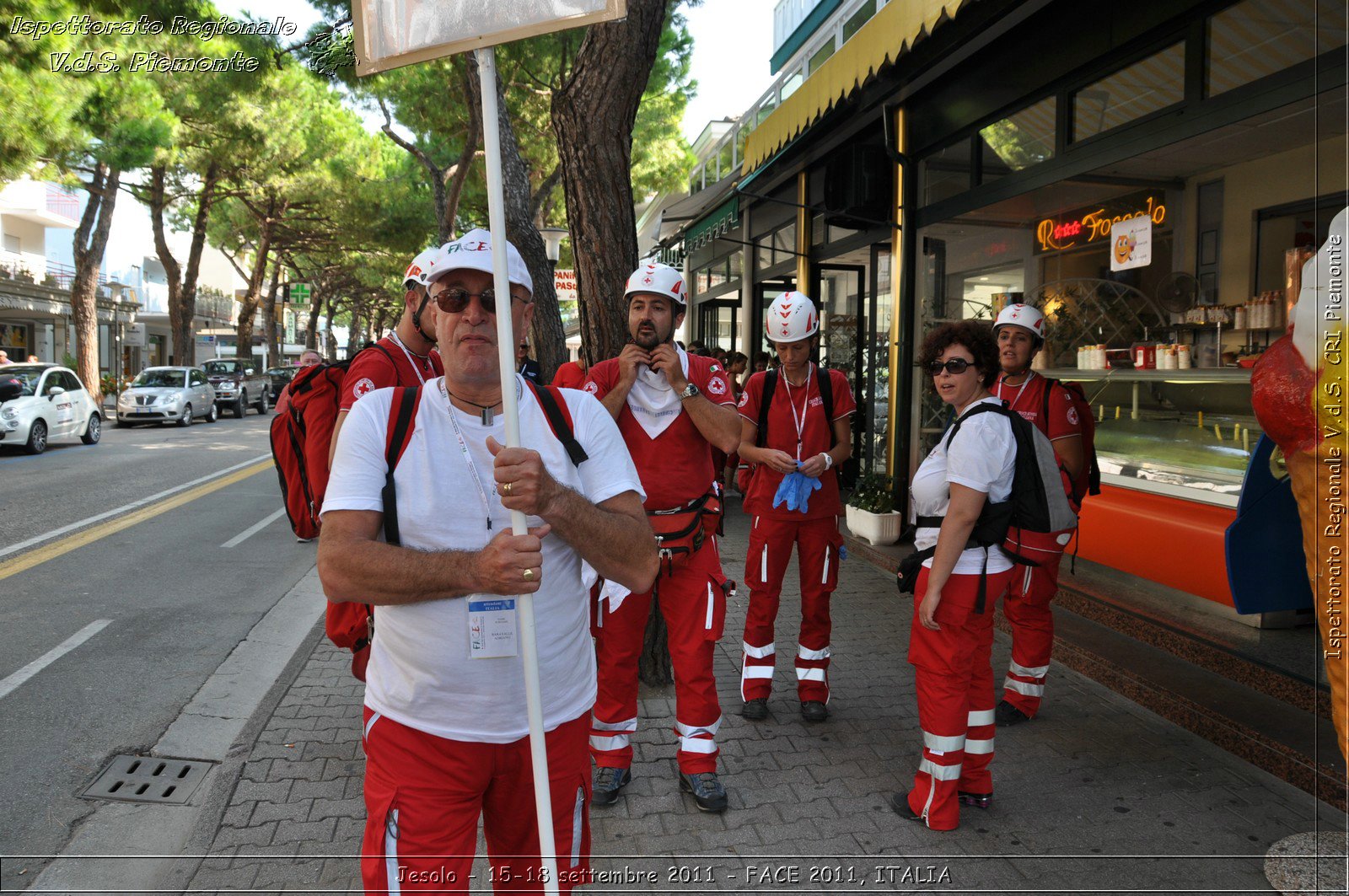 Jesolo - 15-18 settembre 2011 - FACE 2011, ITALIA -  Croce Rossa Italiana - Ispettorato Regionale Volontari del Soccorso Piemonte