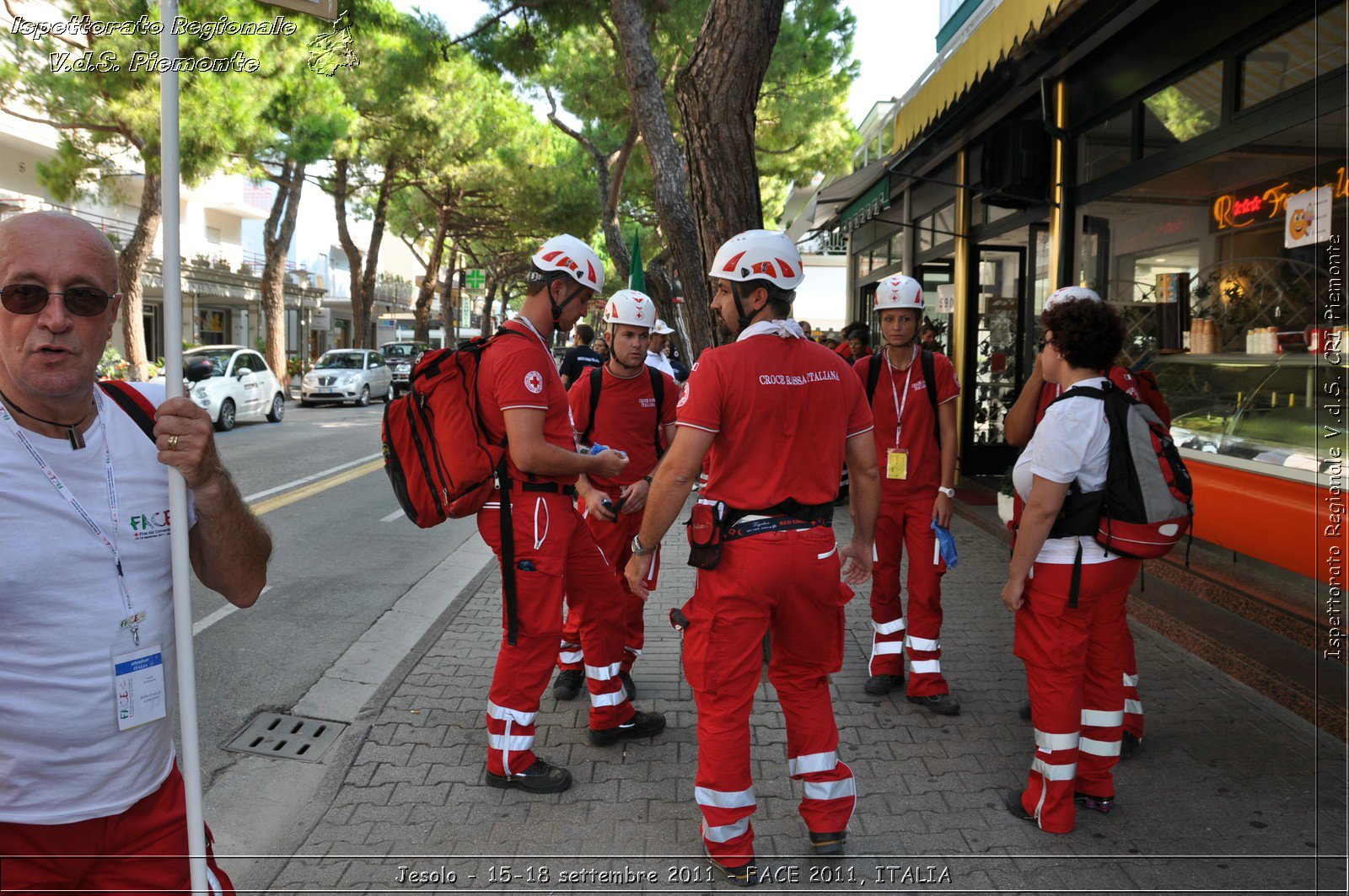 Jesolo - 15-18 settembre 2011 - FACE 2011, ITALIA -  Croce Rossa Italiana - Ispettorato Regionale Volontari del Soccorso Piemonte