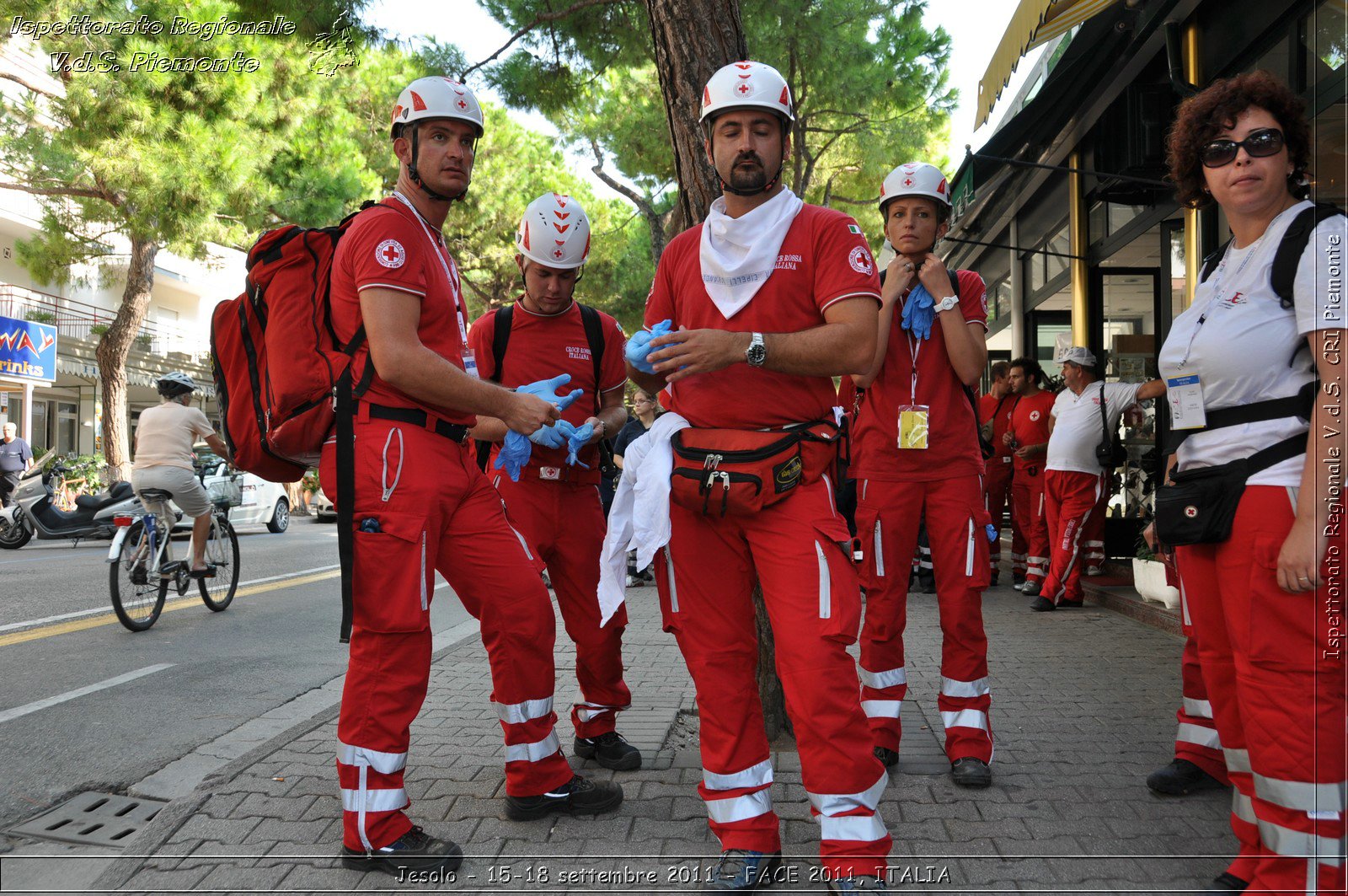 Jesolo - 15-18 settembre 2011 - FACE 2011, ITALIA -  Croce Rossa Italiana - Ispettorato Regionale Volontari del Soccorso Piemonte