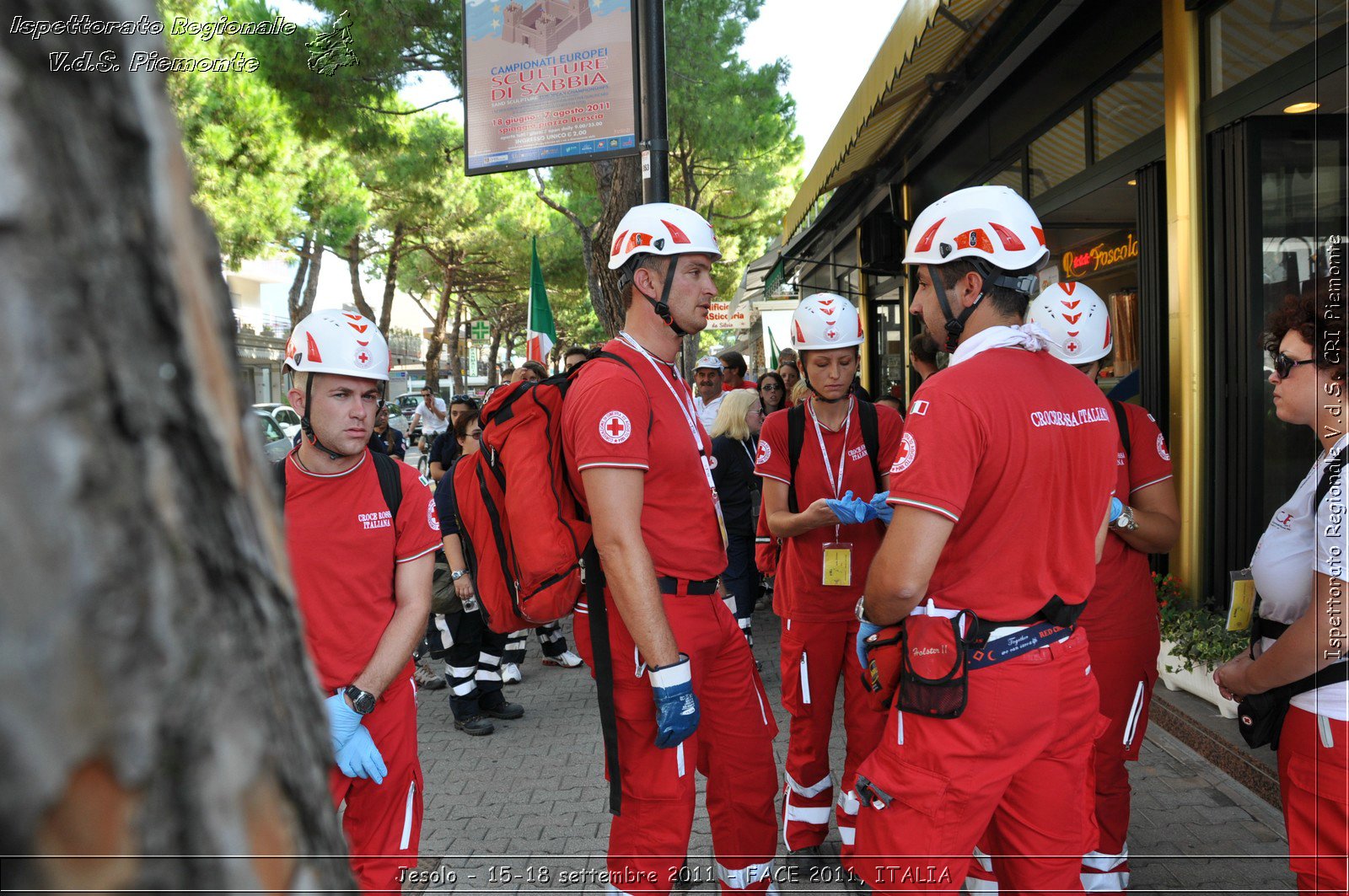 Jesolo - 15-18 settembre 2011 - FACE 2011, ITALIA -  Croce Rossa Italiana - Ispettorato Regionale Volontari del Soccorso Piemonte