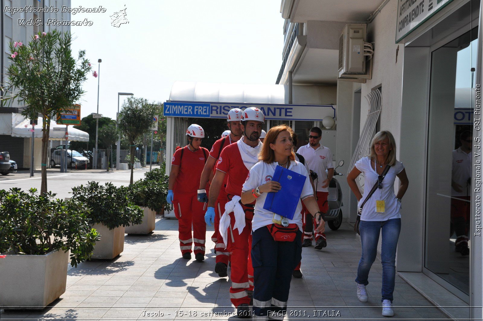 Jesolo - 15-18 settembre 2011 - FACE 2011, ITALIA -  Croce Rossa Italiana - Ispettorato Regionale Volontari del Soccorso Piemonte