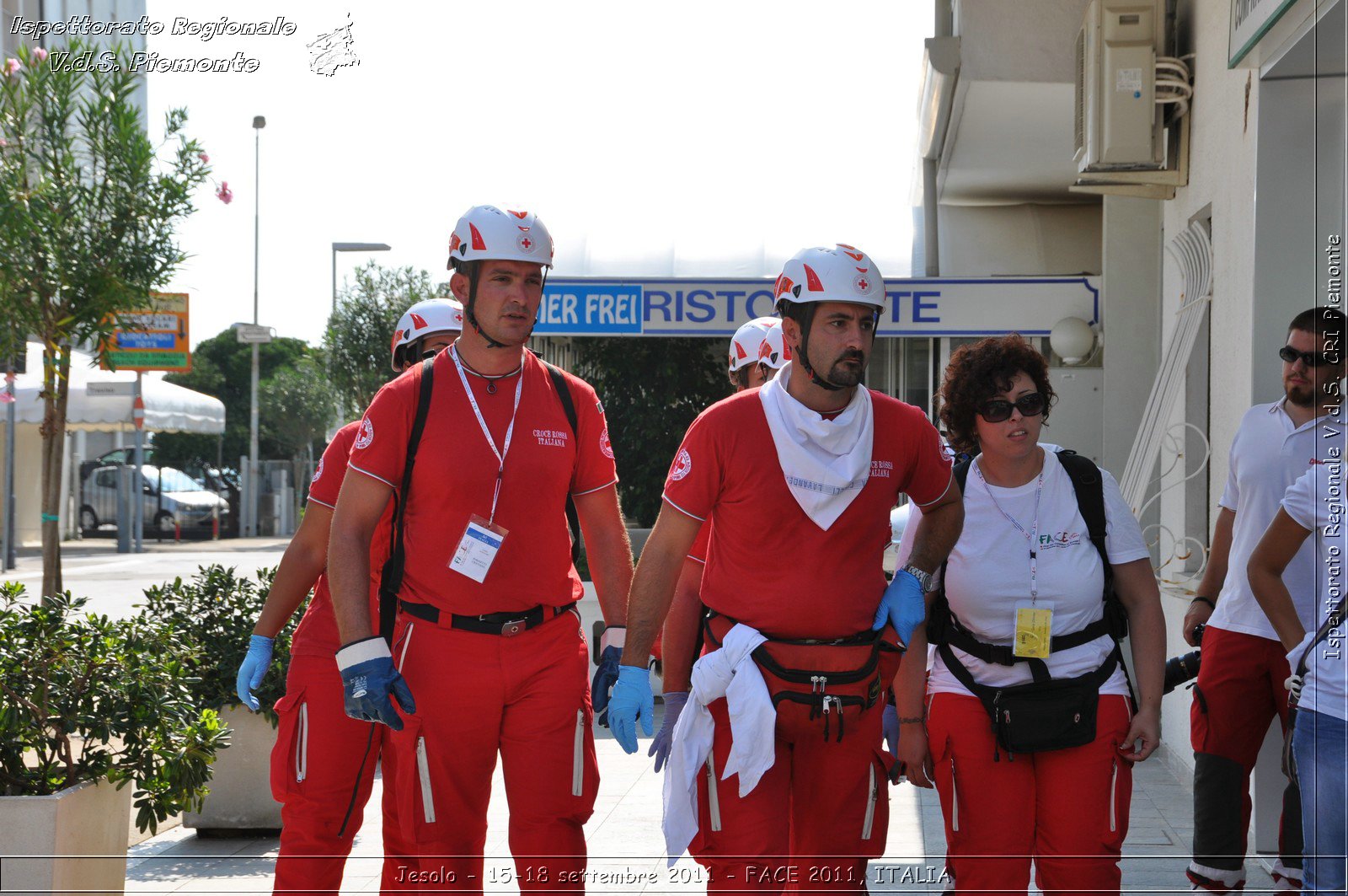 Jesolo - 15-18 settembre 2011 - FACE 2011, ITALIA -  Croce Rossa Italiana - Ispettorato Regionale Volontari del Soccorso Piemonte